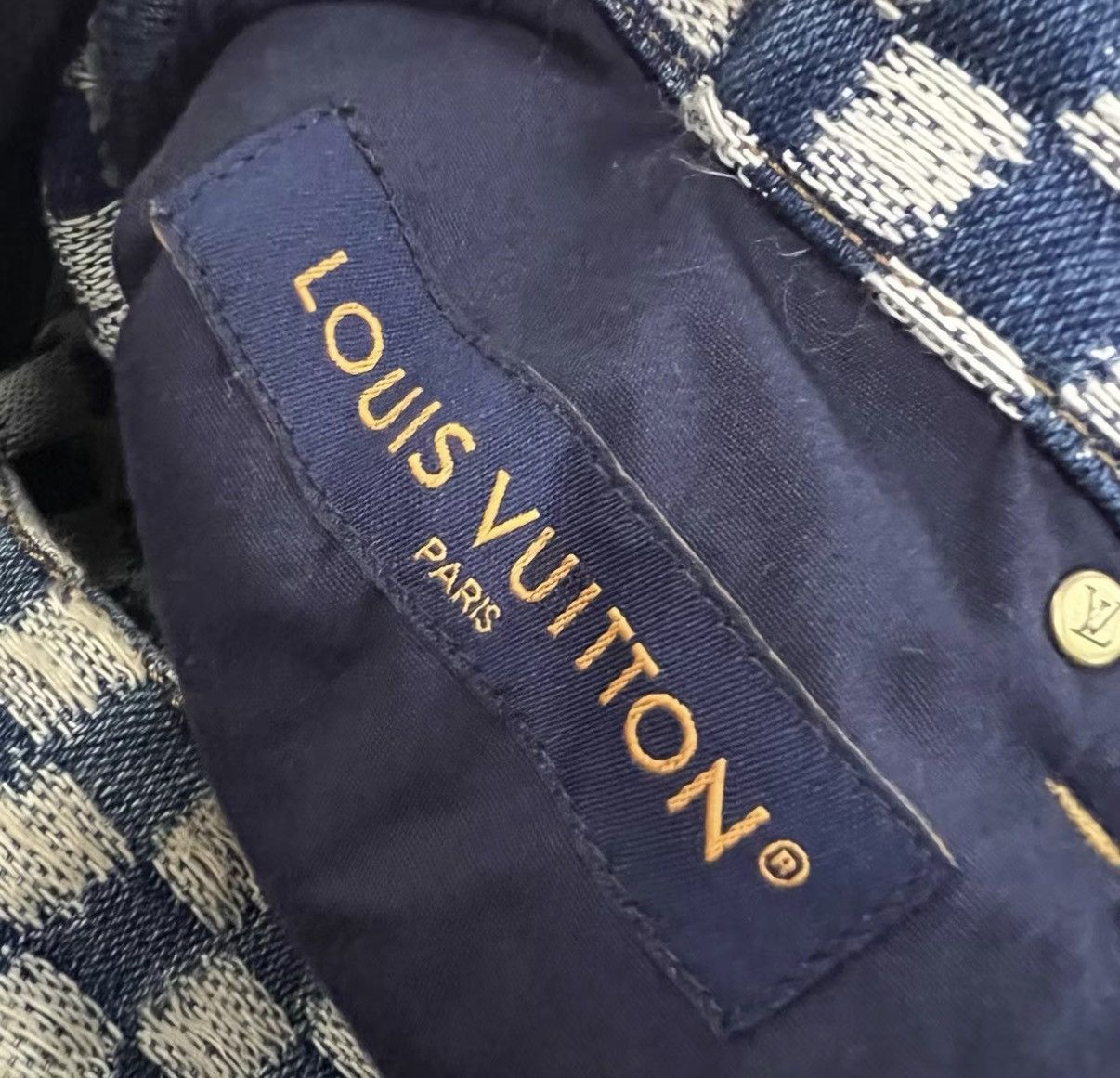 Louis Vuitton Louis Vuitton LV × Nigo Collaboration Straight-Leg Pants J41 Size US 32 / EU 48 - 3 Thumbnail