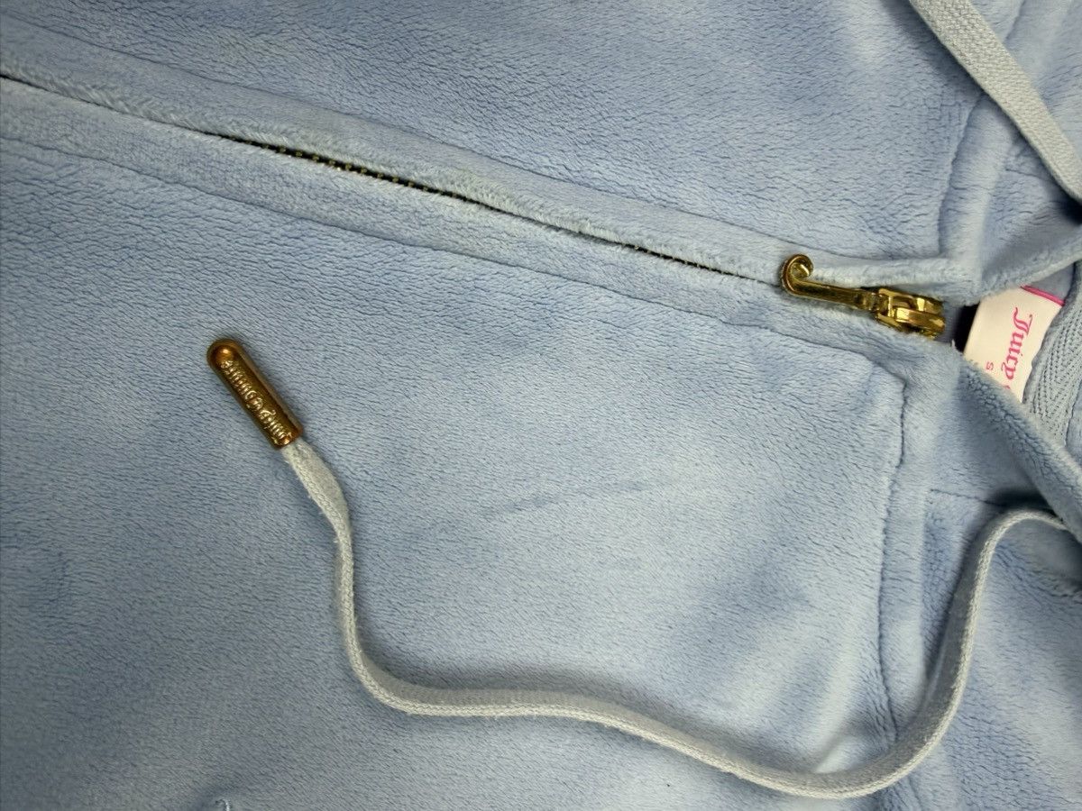 Juicy Couture Juicy Couture zip-up hoodie velvet y2k 00s Size M / US 6-8 / IT 42-44 - 5 Thumbnail