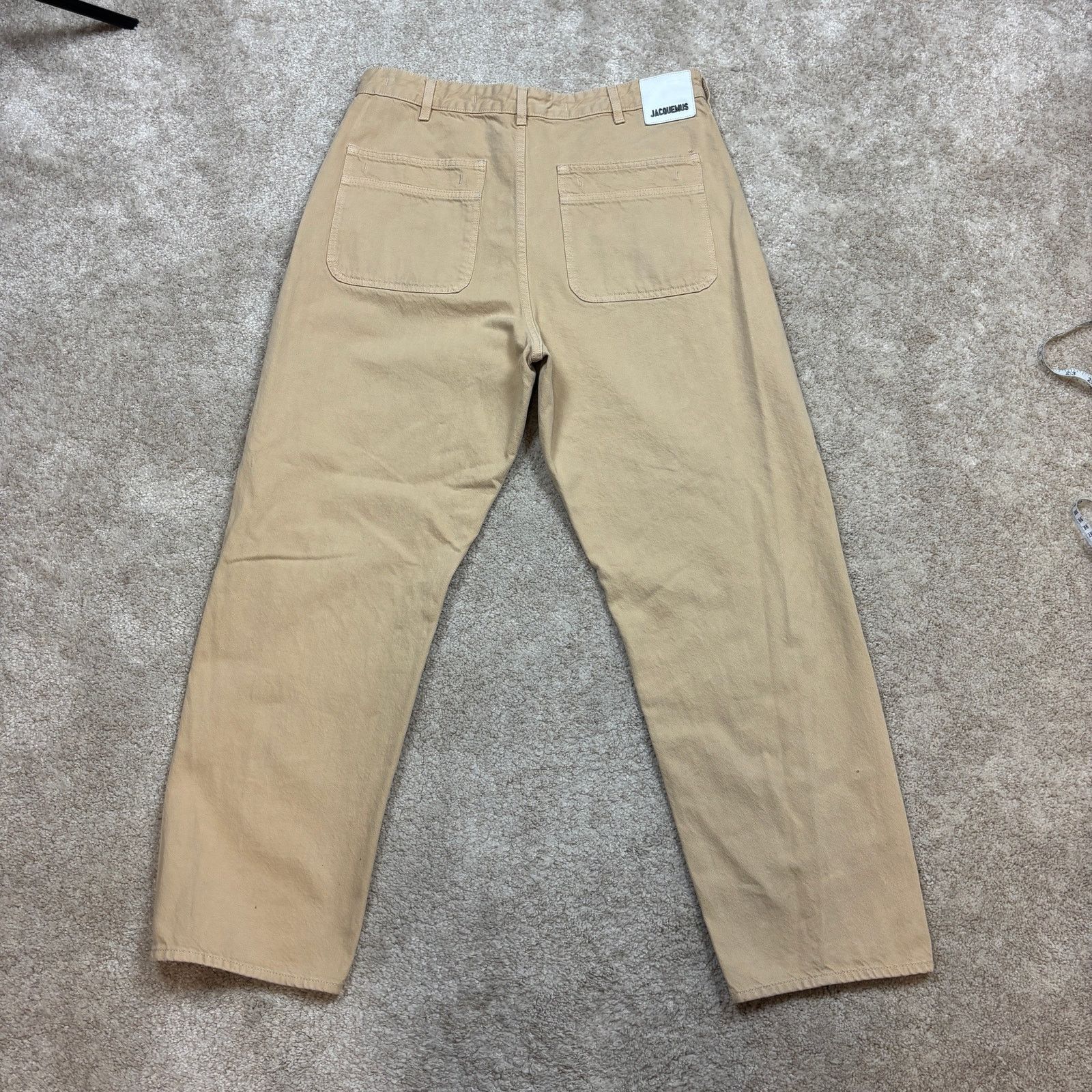 Jacquemus Jacquemus Organic Cotton Chino L'annee 97 Pants Men's 36x30 Size US 36 / EU 52 - 3 Thumbnail