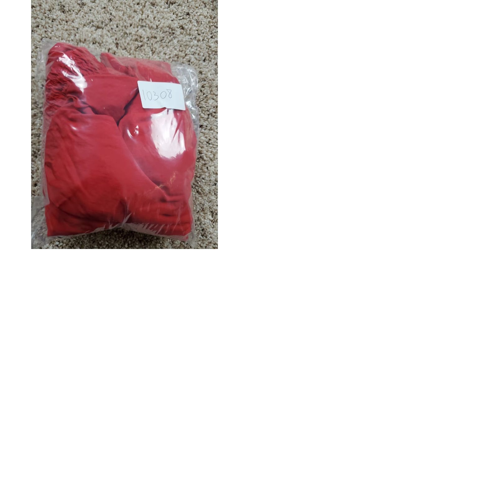 Reebok VINTAGE Reebok Track Pants Mens M Red Nylon Lined Pockets Tapered Leg 90s Size US 31 - 10 Thumbnail