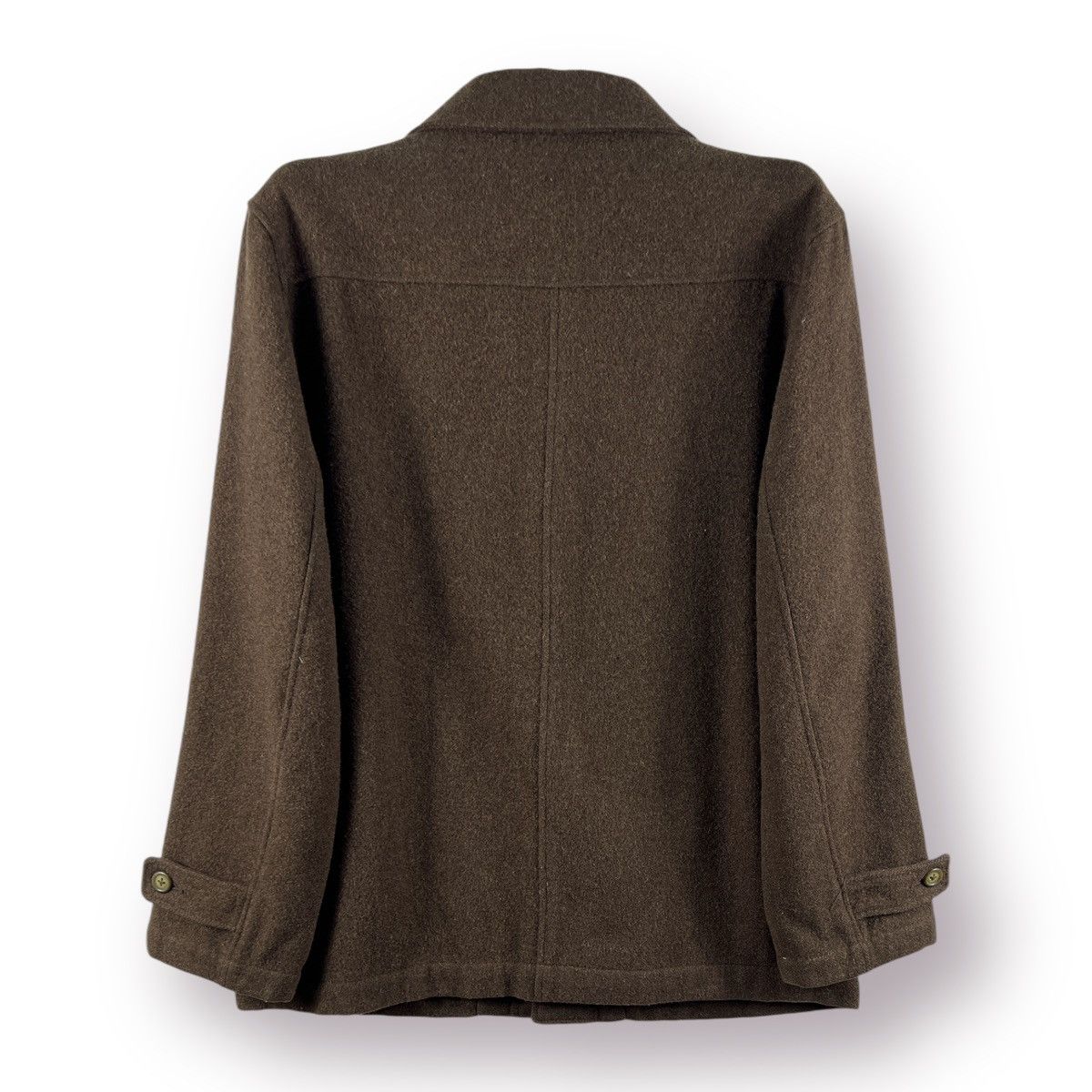 Fiorucci 🔥 FIORUCCI ITALIAN WOOL CHORE JACKET brown colors Size L / US 10 / IT 46 - 11 Thumbnail