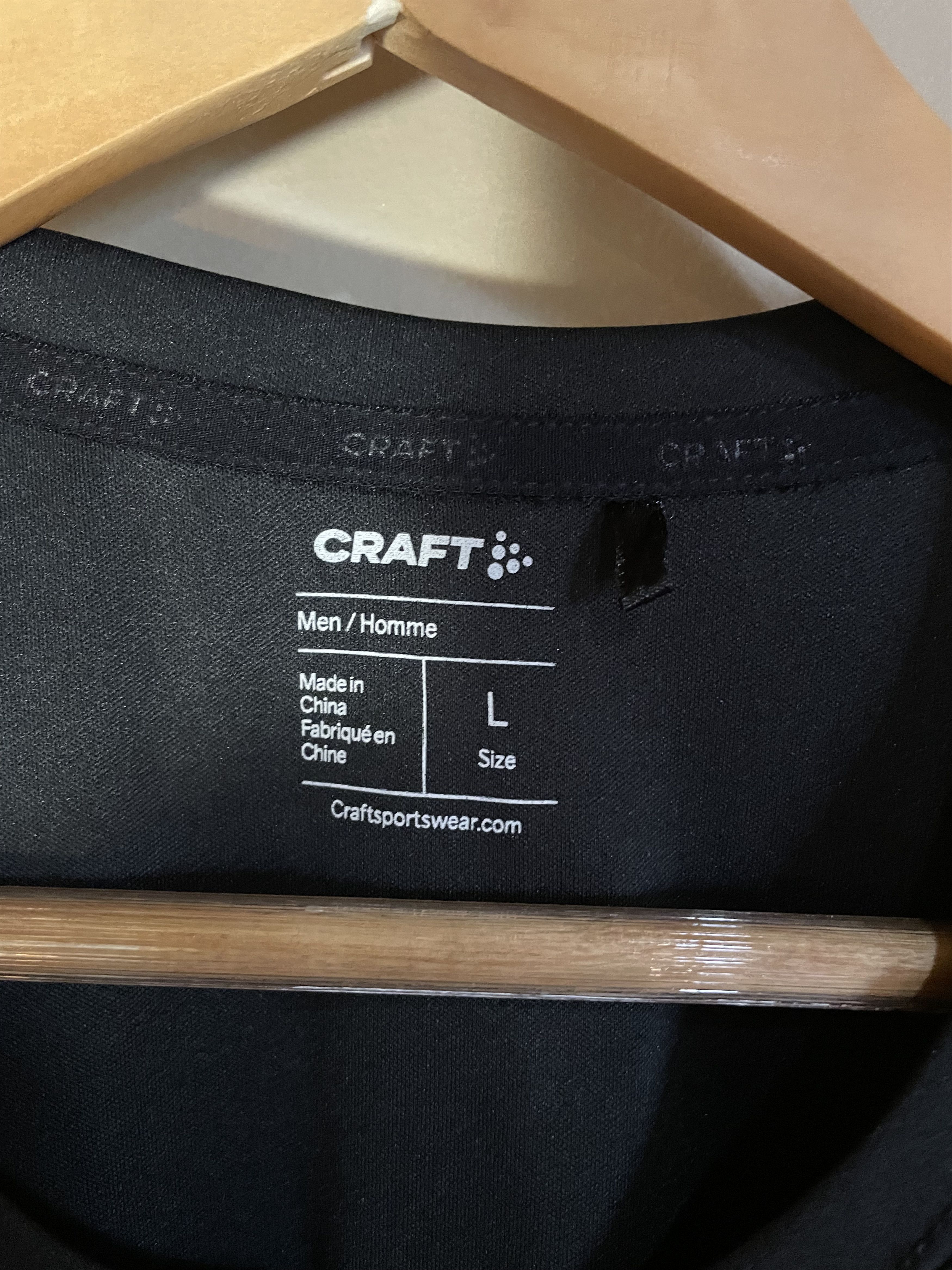 Other Craft Activewear Black T-Shirt, Men's Large Size US L / EU 52-54 / 3 - 3 Thumbnail