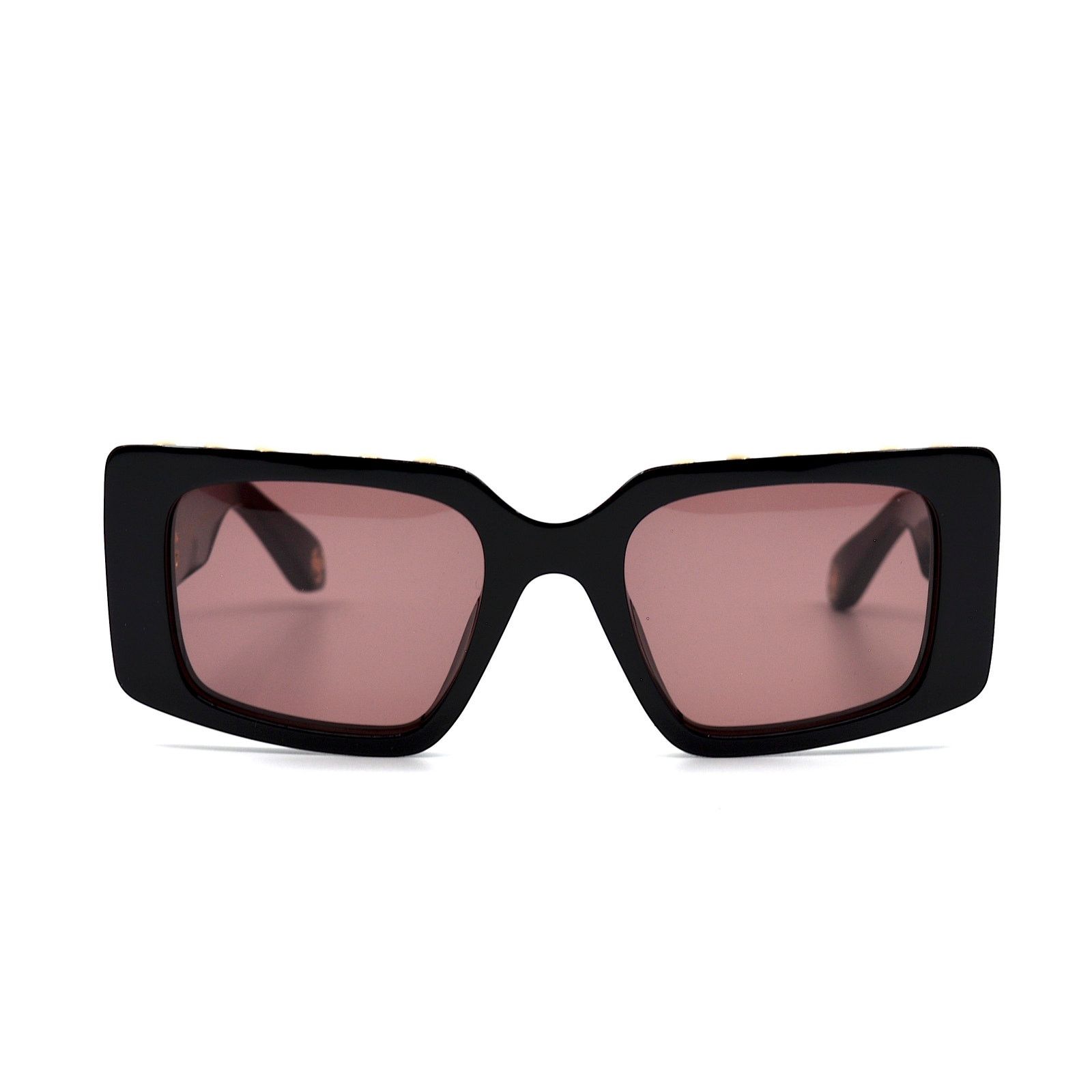 Roberto Cavalli ROBERTO CAVALLI SRC039S BLACK PURPLE AUTHENTIC SUNGLASSES Size ONE SIZE - 4 Thumbnail