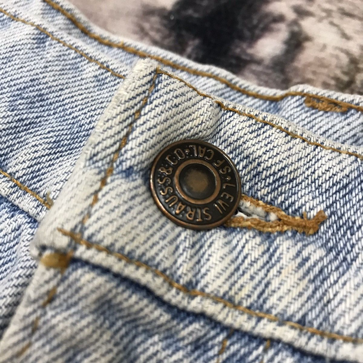 Levi's Vintage Clothing × Vintage Vintage Levis 525 Denim Jeans Short Customade Size US 30 / EU 46 - 6 Thumbnail