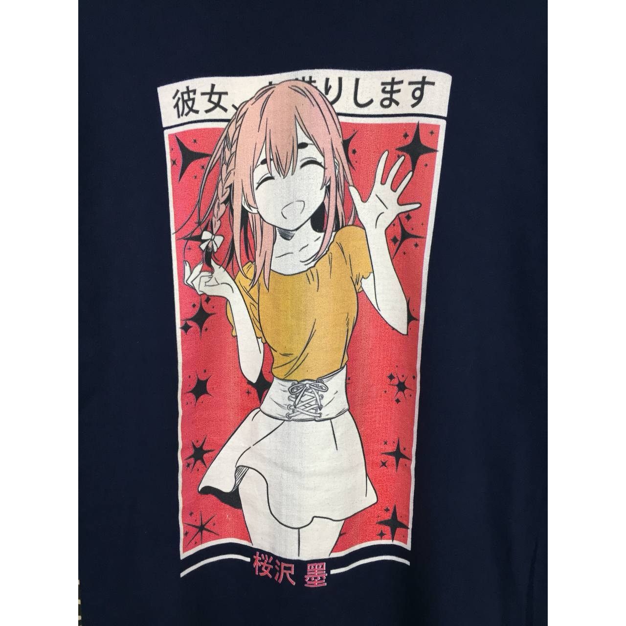 Anime × Japanese Brand × Vintage Rent-A-Girlfriend Sumi Sakurasawa Anime Manga Tee Size US M / EU 48-50 / 2 - 4 Thumbnail