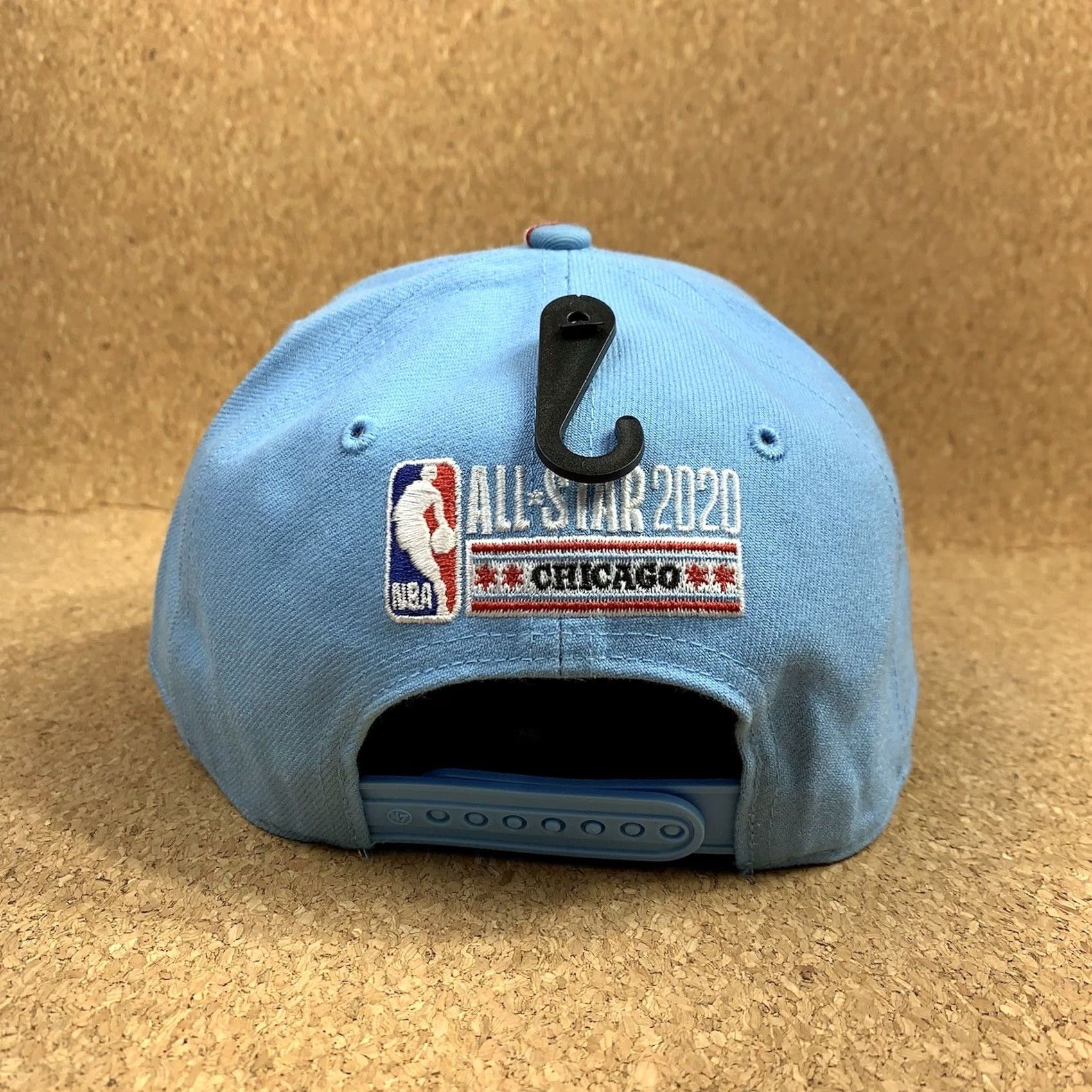 New Era NBA All Stars Chicago 2020 Cap Hat Blue/Red Camo New Era Snapback NWT Size ONE SIZE - 3 Thumbnail
