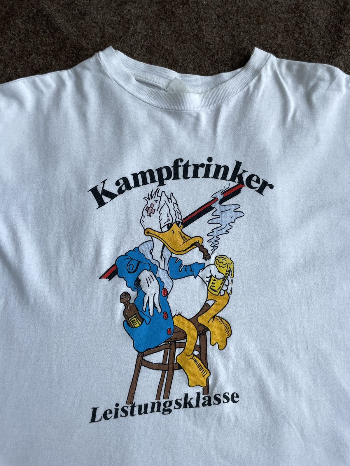 Vintage Vintage T-shirt Kampftrinker Size US M / EU 48-50 / 2 - 3 Thumbnail