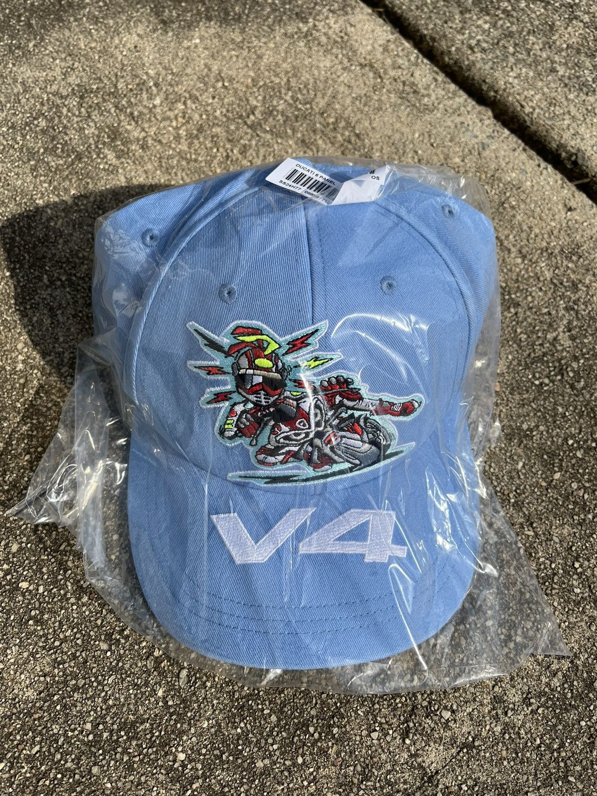 Ducati × Supreme Supreme Ducati 6 Panel Hat Blue Size ONE SIZE - 1 Thumbnail