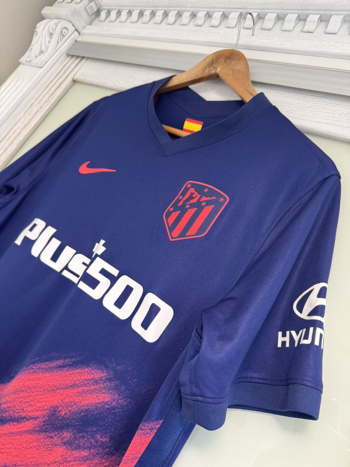 Nike Atletico Madrid 2021-2022 Away Soccer Jersey Football Kit Size US L / EU 52-54 / 3 - 6 Thumbnail