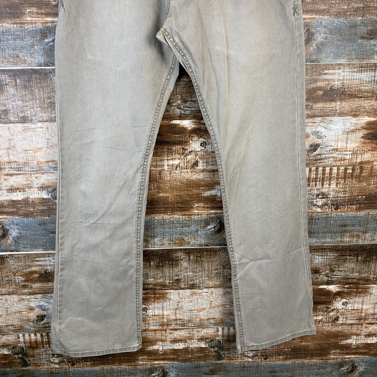 Japanese Brand DL Kiss Mart Beige Casual Pants #C1251 Size US 33 - 3 Thumbnail