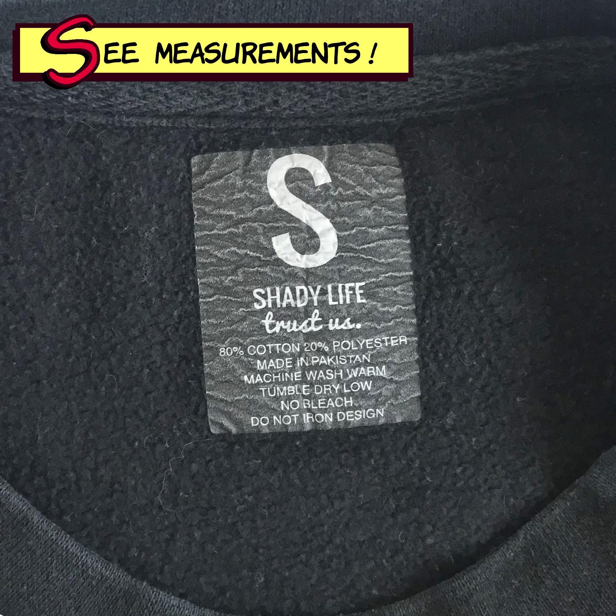 Shady Ltd Y2K SHADY LIFE Sweatshirt Hip hop Rap Eminem Crewneck Jumper Size US S / EU 44-46 / 1 - 5 Thumbnail
