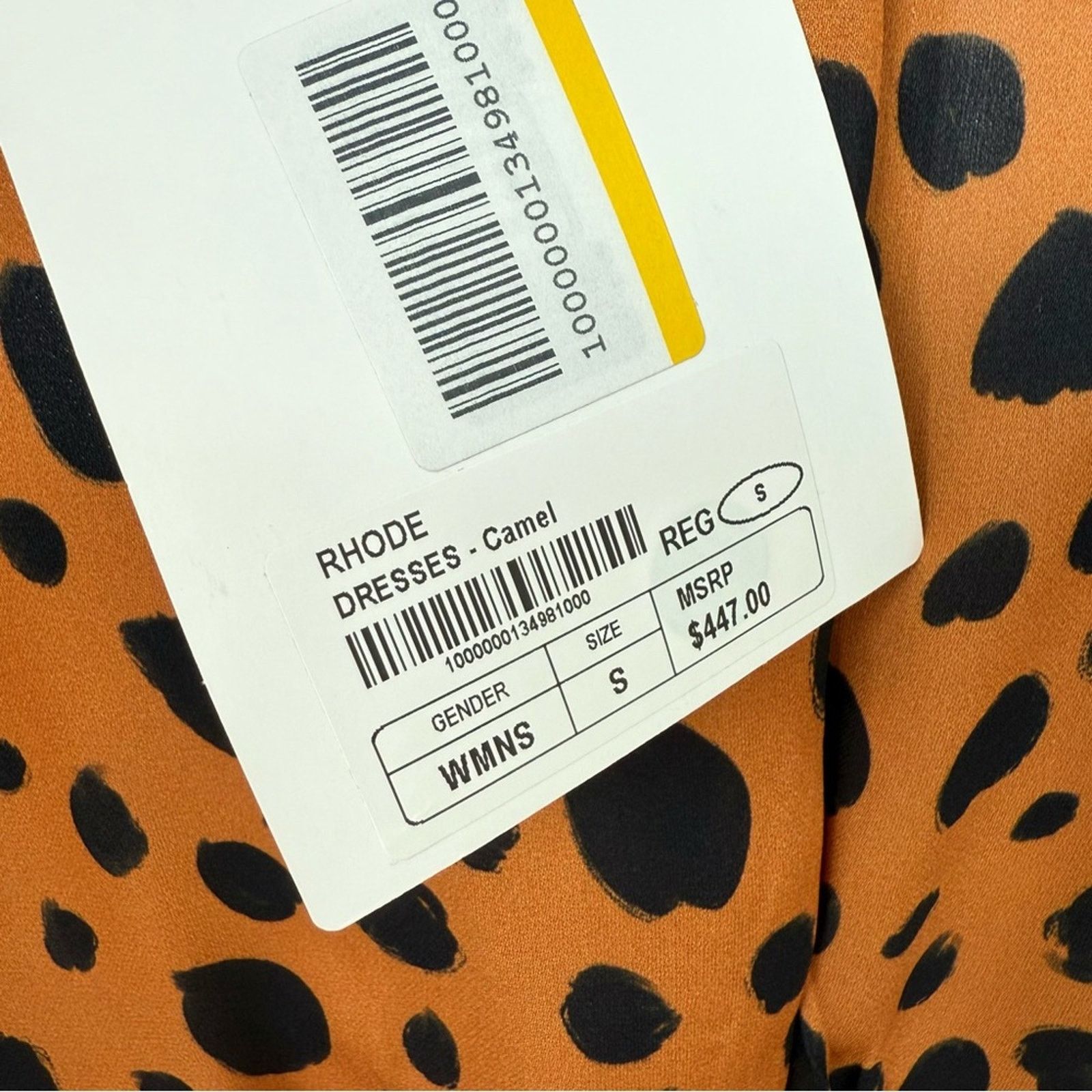 RHODE NWT! RHODE Cheetah Dress, size S, MSRP. 447$ Size S / US 4 / IT 40 - 10 Thumbnail