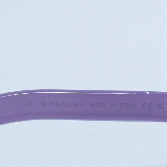 Givenchy Givenchy GV40044U 78A Sunglasses Geometric Lilac Frame Size ONE SIZE - 7 Thumbnail
