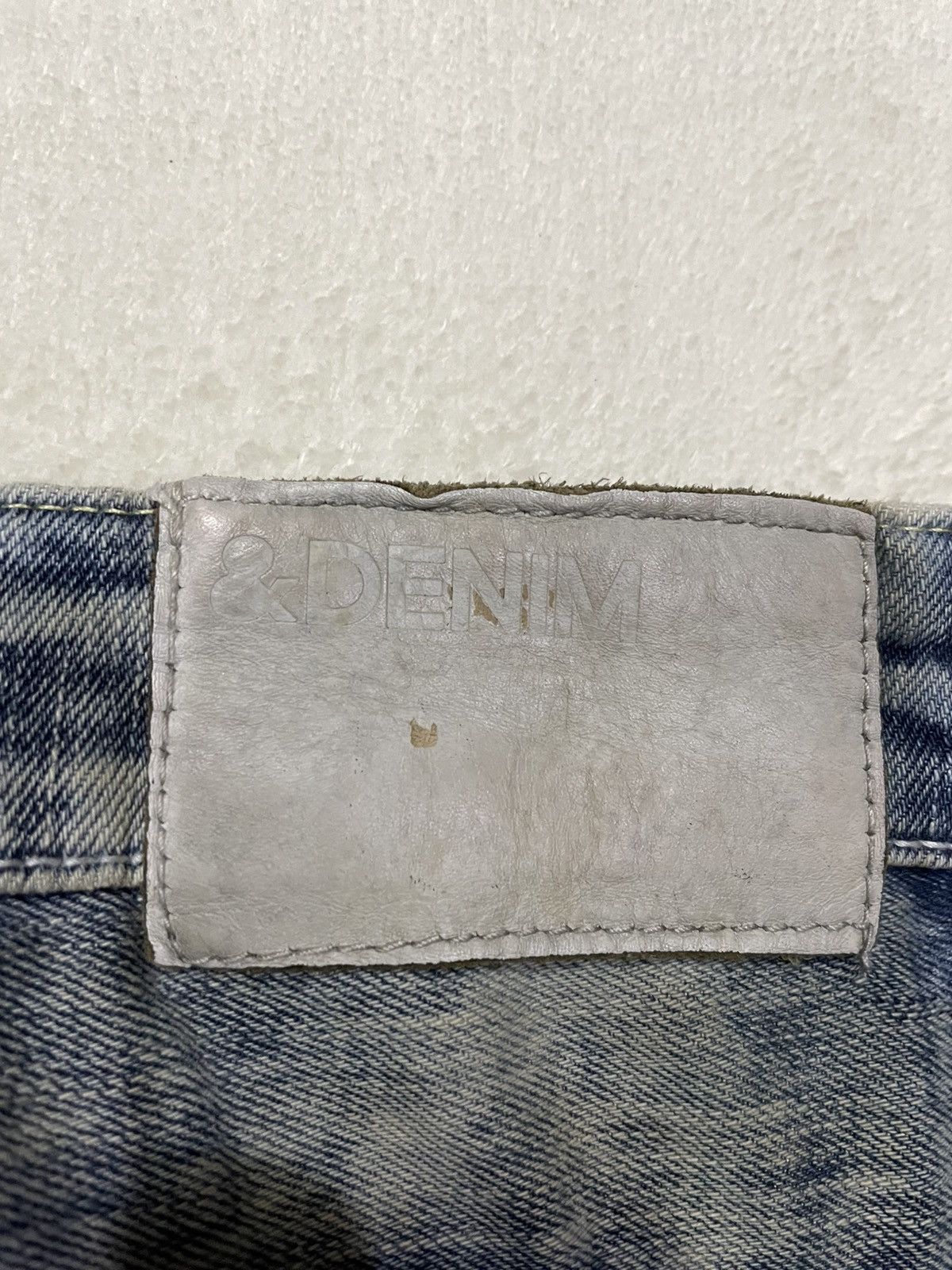 H&M Vintage H&M Denim Mudwash Faded Distress Jeans Size US 31 - 18 Thumbnail