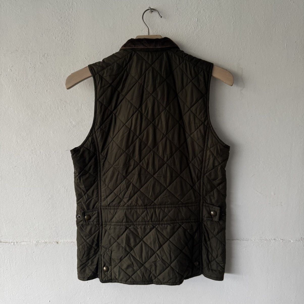 Polo Ralph Lauren Quilted Puffer Corduroy Vest Size US XS / EU 42 / 0 - 7 Thumbnail