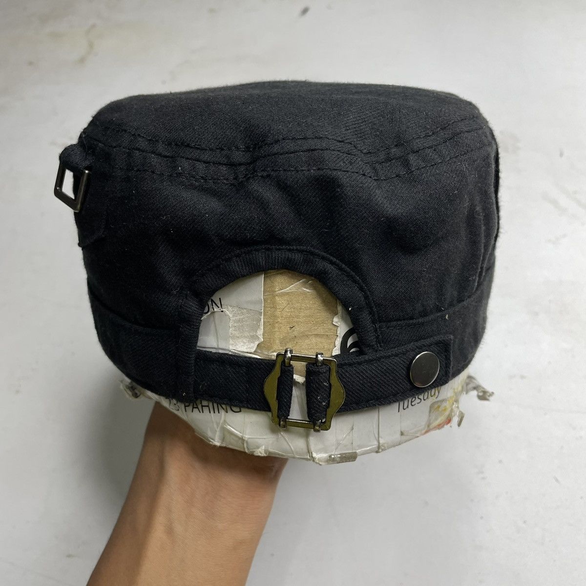 Hunter × Michel Klein Two fold cadet hat with accessories. Thin material Size ONE SIZE - 6 Thumbnail