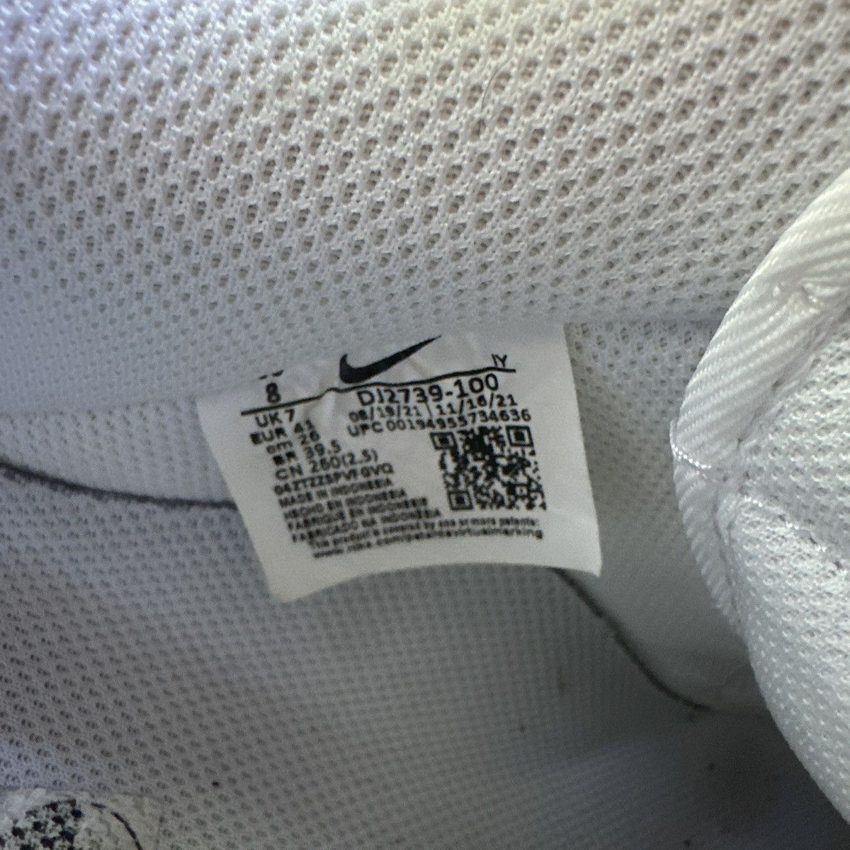 Nike Nike Men's Air Force 1 Low Gum Sneakers White Size US 8 / EU 41 - 8 Thumbnail