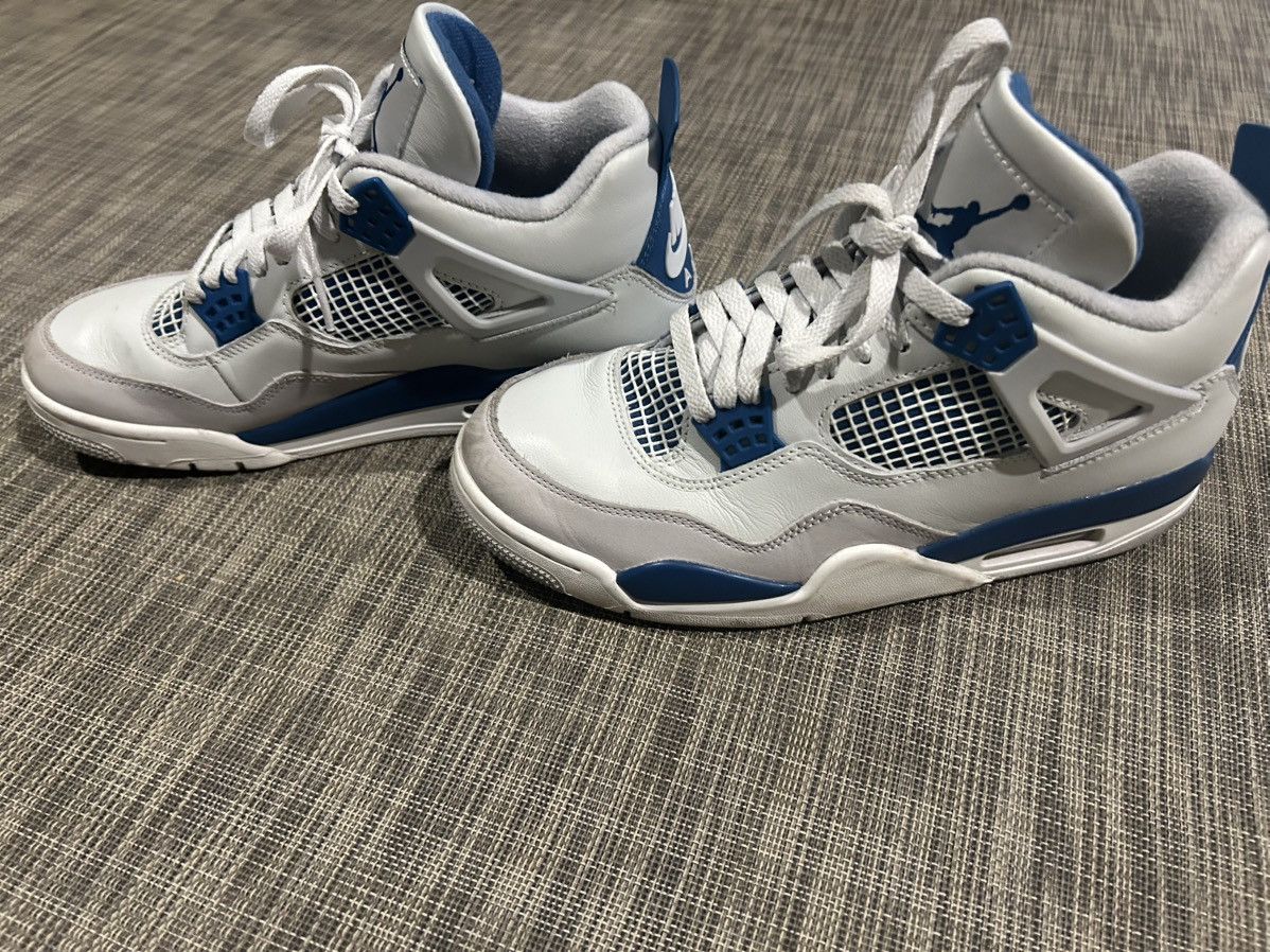 Nike Air Jordan 4 Retro Industrial Blue Size US 8.5 / EU 41-42 - 6 Thumbnail