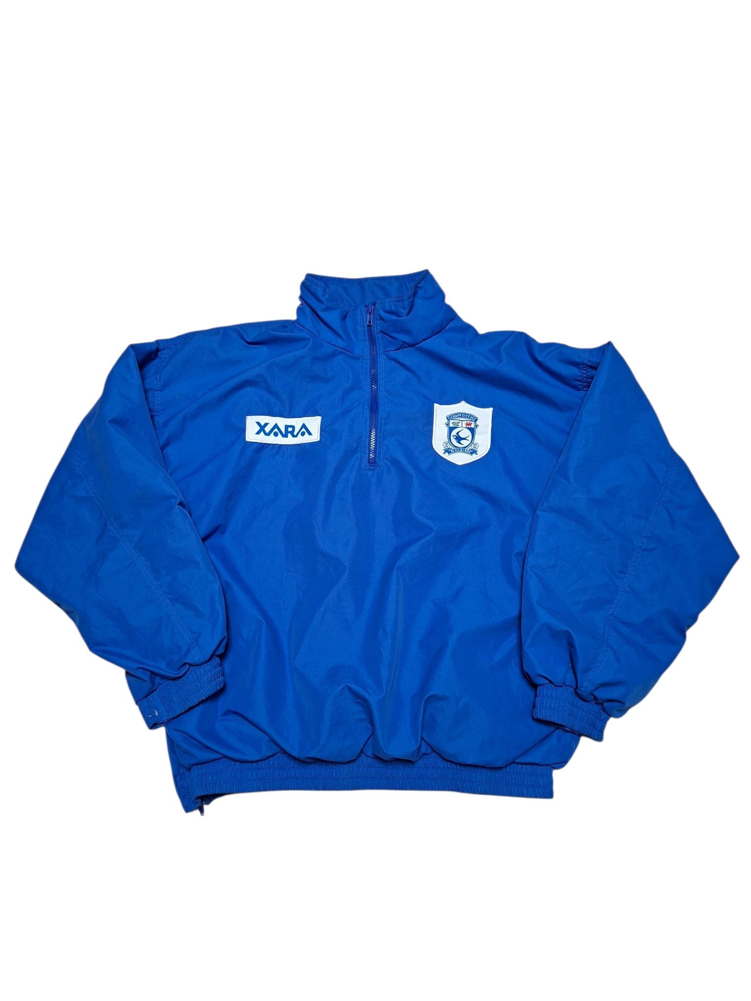 Other CARDIFF CITY VINTAGE 1999 XARA NYLON 1/3 TRAINING SWEATSHIRT Size US L / EU 52-54 / 3 - 1 Thumbnail