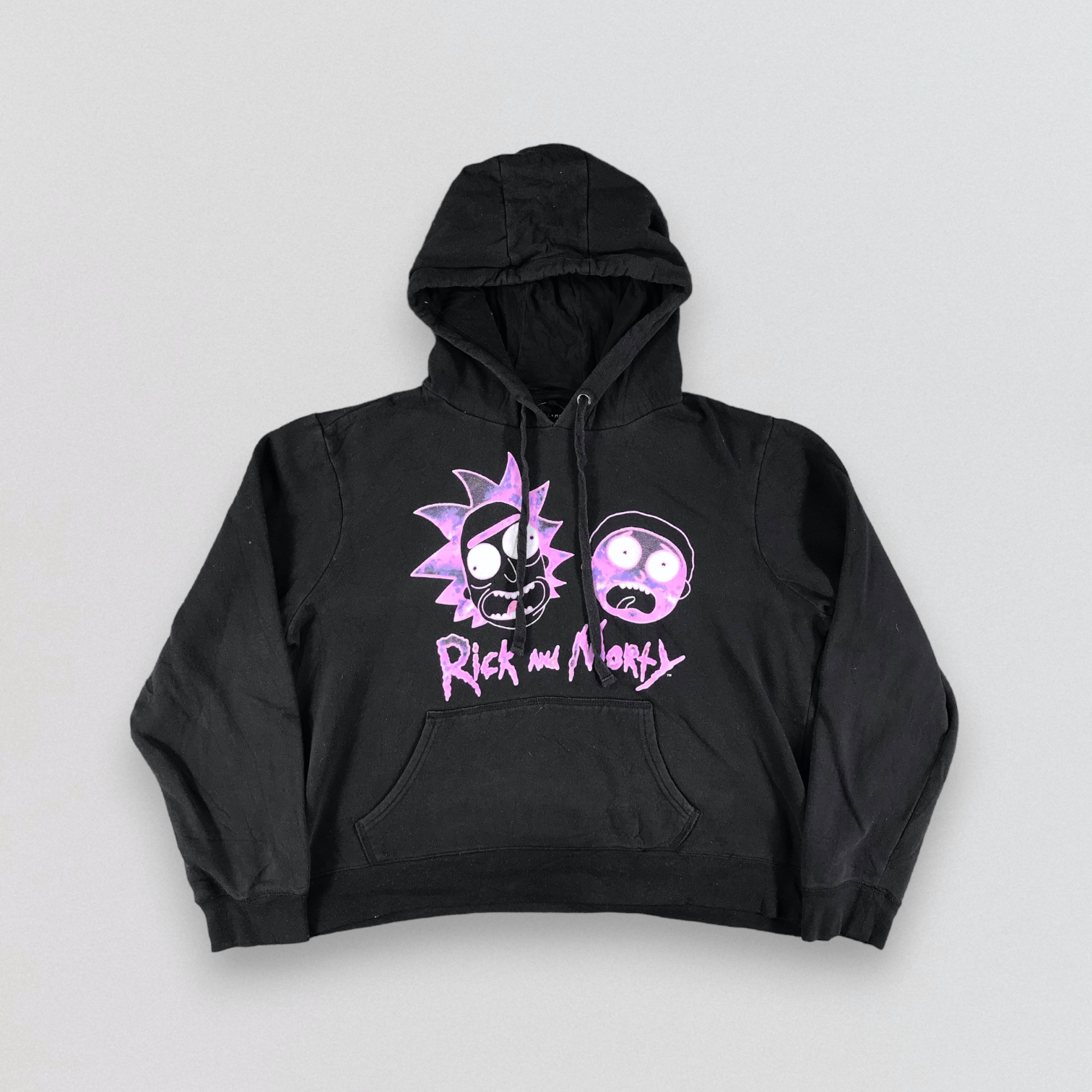 Cartoon Network Ricky And Morty Black Hoodie F267 Size US XL / EU 56 / 4 - 1 Thumbnail