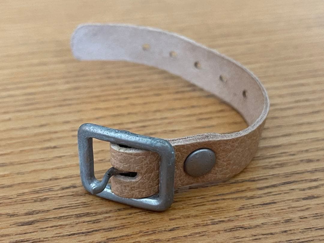 Maison Margiela Archive 1998 Artisanal Leather Belt Ring Size ONE SIZE - 5 Thumbnail