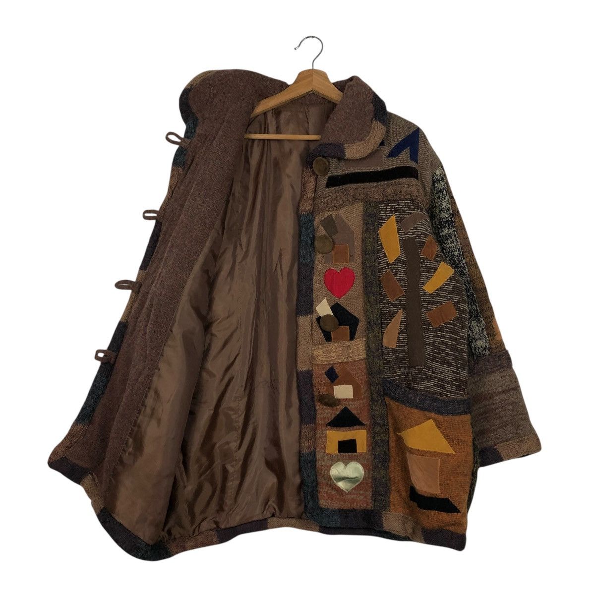 Japanese Brand × Vintage 🔥VINTAGE PATCHWORK DESIGN UNBRAND JACKET ISSEY MIYAKE Size US L / EU 52-54 / 3 - 13 Thumbnail