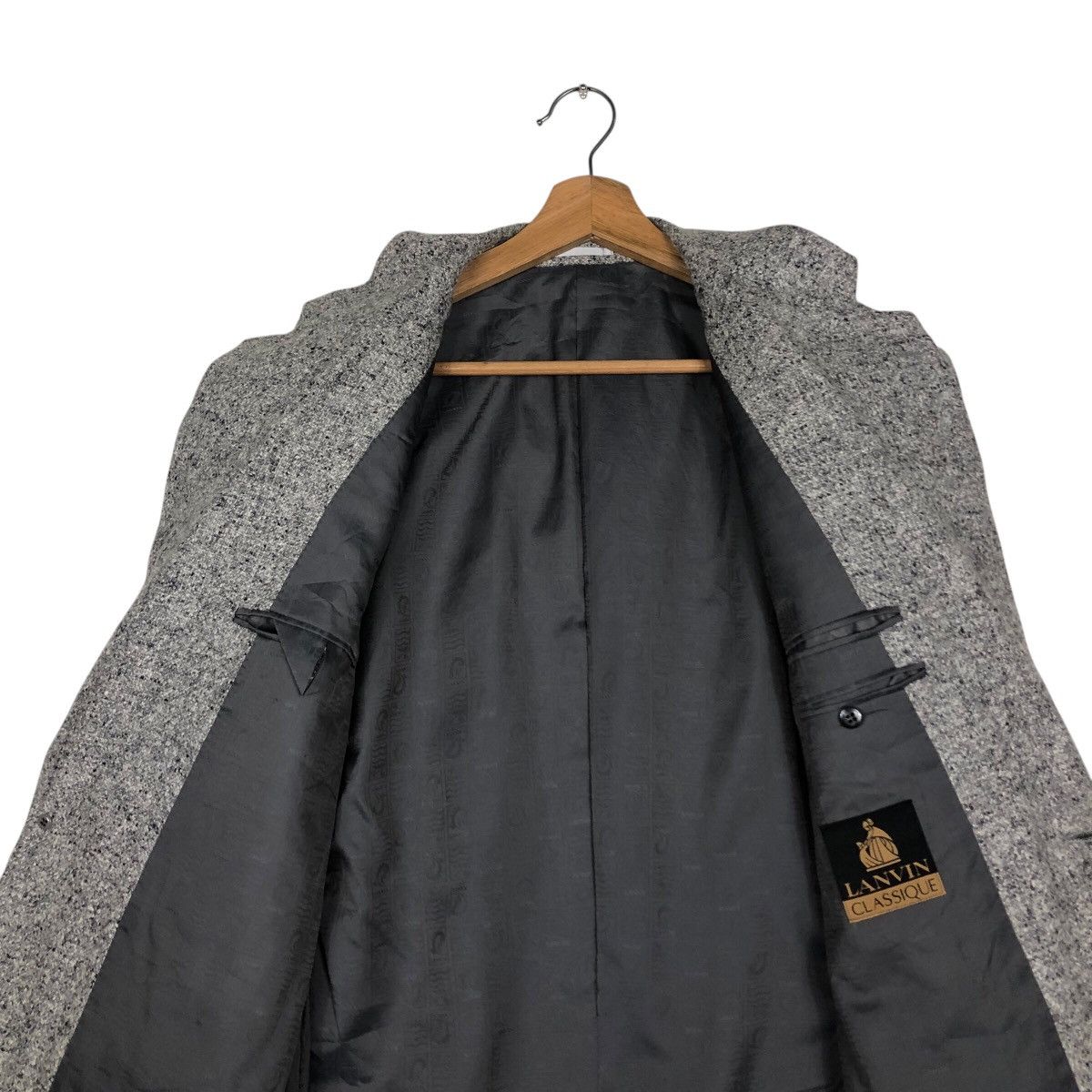 Japanese Brand 📌Vintage Wool Casual Jacket Lanvin Classique Size US M / EU 48-50 / 2 - 15 Thumbnail