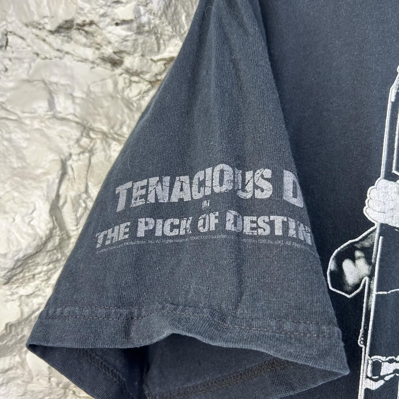 Other Vintage Tenacious D Pick Of Destiny Jack Black Band Tee XL Size US XL / EU 56 / 4 - 4 Thumbnail