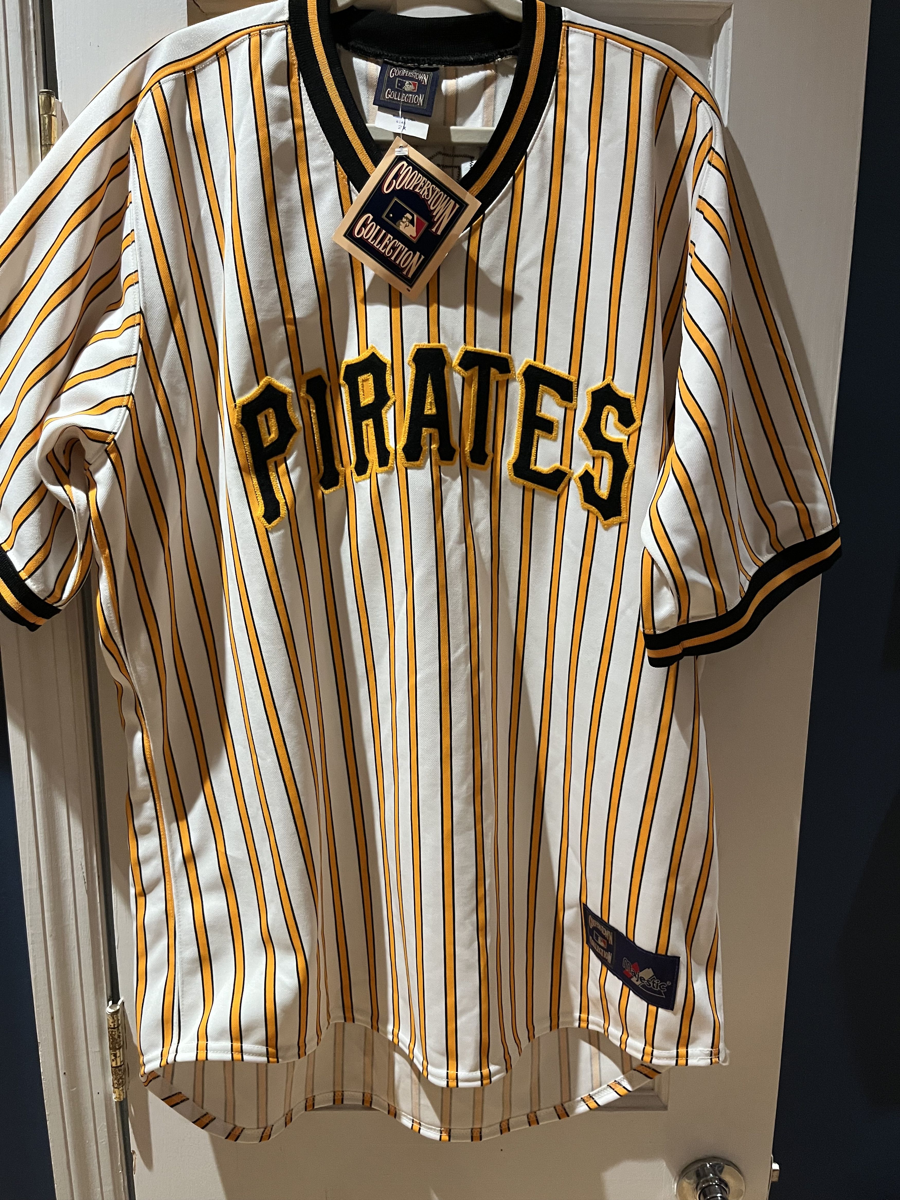 Majestic Majestic Cooperstown Collection Willie Stargell Jersey Size US XXL / EU 58 / 5 - 2 Thumbnail