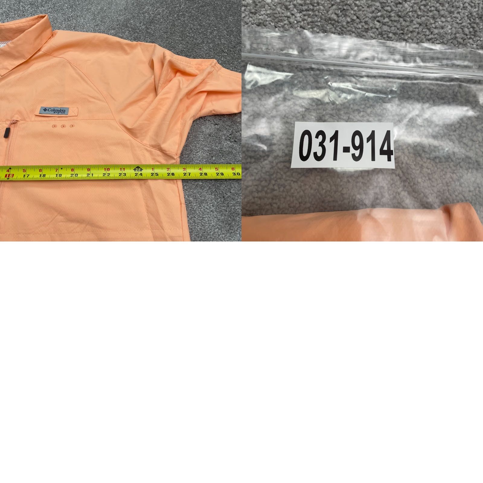 Vintage Columbia PFG Omni Shade Tamiami Shirt Mens XL Orange Short Sleeve Button-Up Pocket Top Size US XL / EU 56 / 4 - 9 Thumbnail