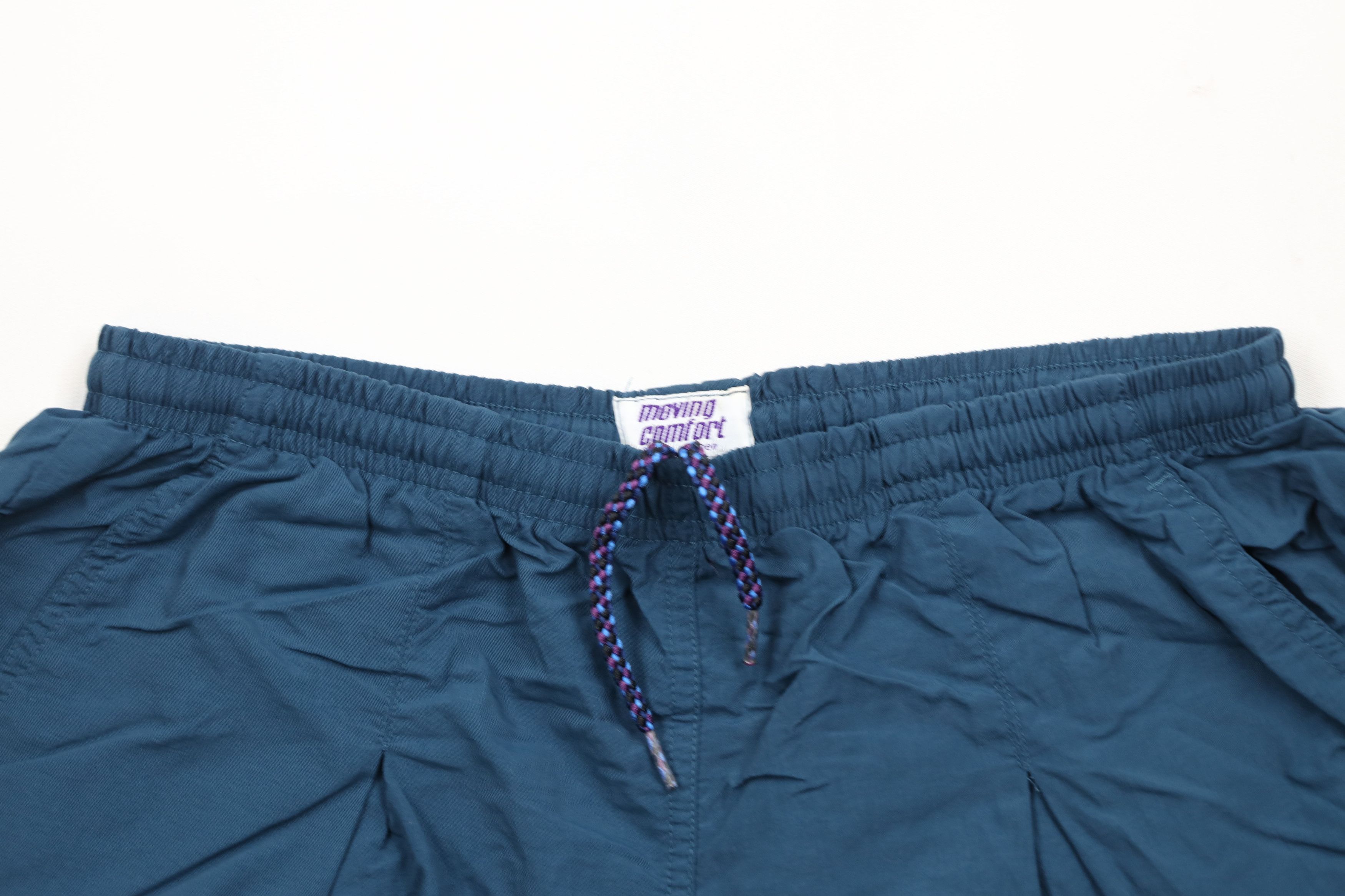 Vintage Vintage 90s Streetwear Jogging Gym Shorts Baggies Blue Size 28" / US 6 / IT 42 - 2 Thumbnail