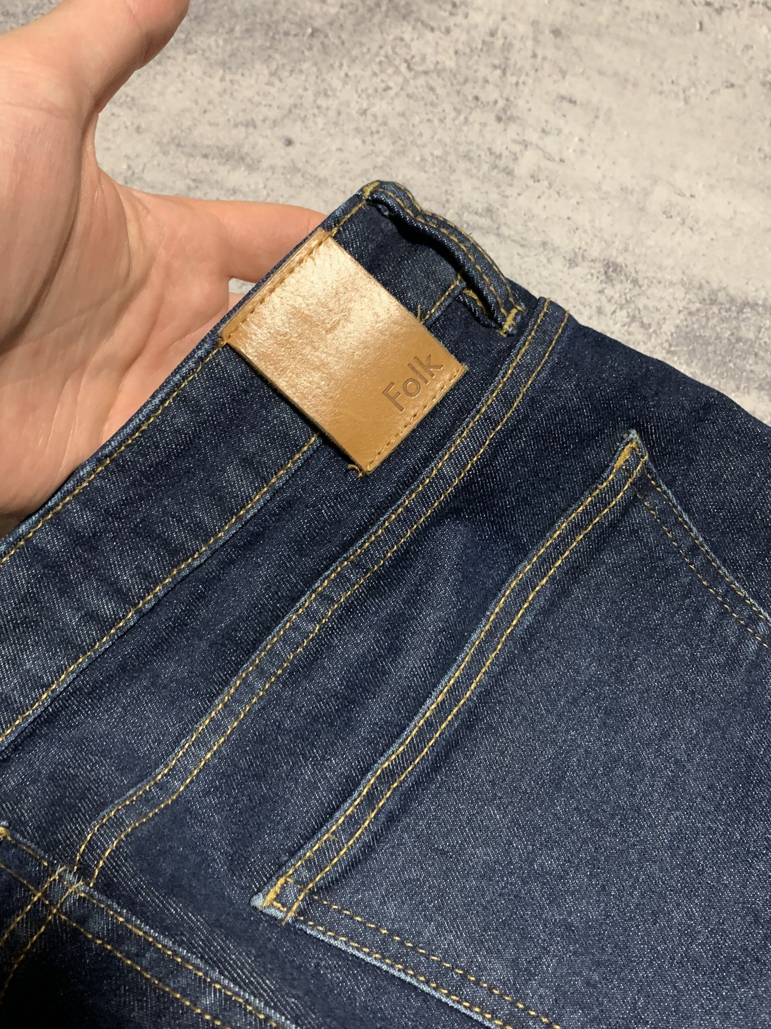 Folk Folk Selvage Jeans Size 32 Size US 32 / EU 48 - 10 Thumbnail