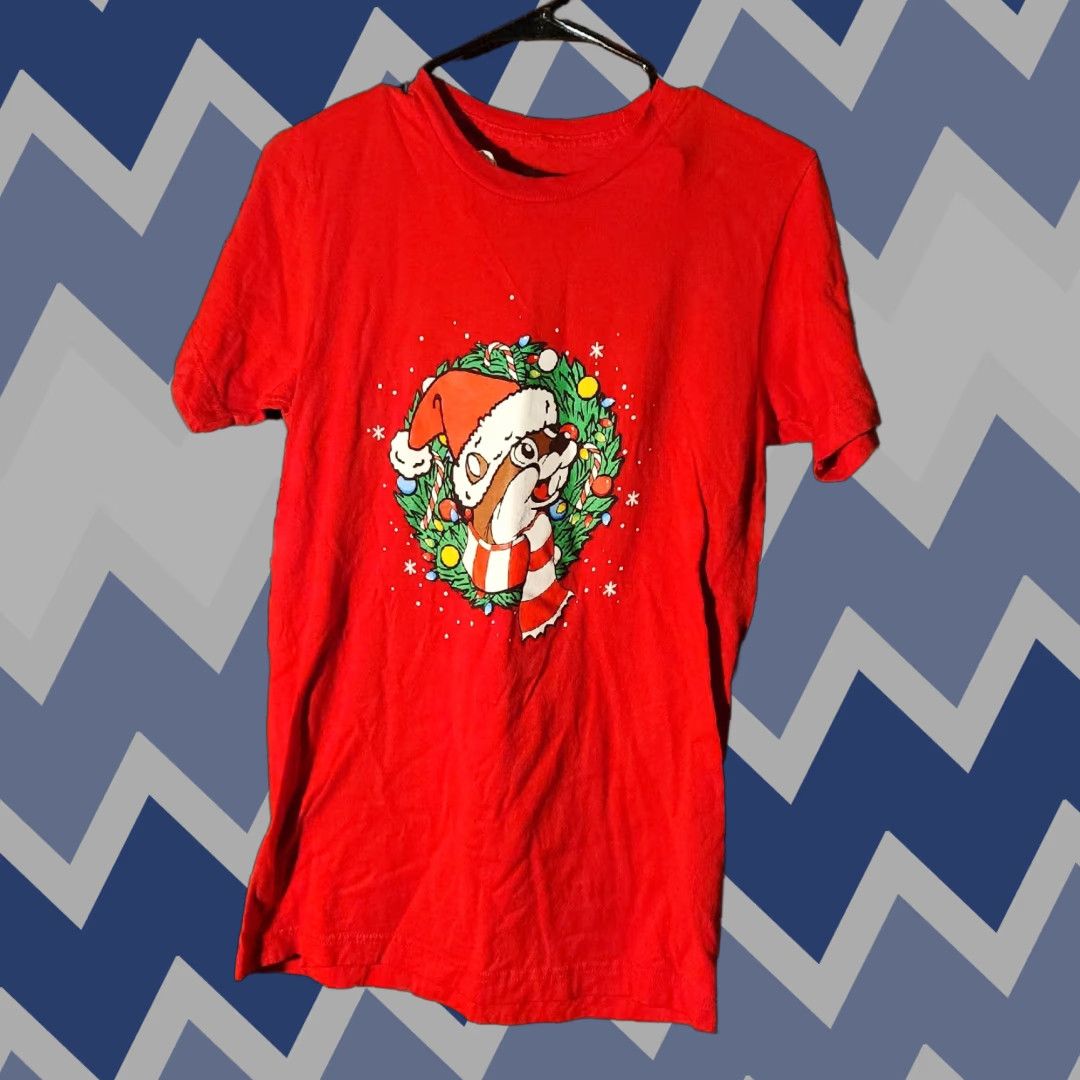 Vintage Buc-ees Christmas T-Shirt Red Small Size S Never Calm Always Bright Men Crew Neck Short Sleeve Size US S / EU 44-46 / 1 - 1 Thumbnail