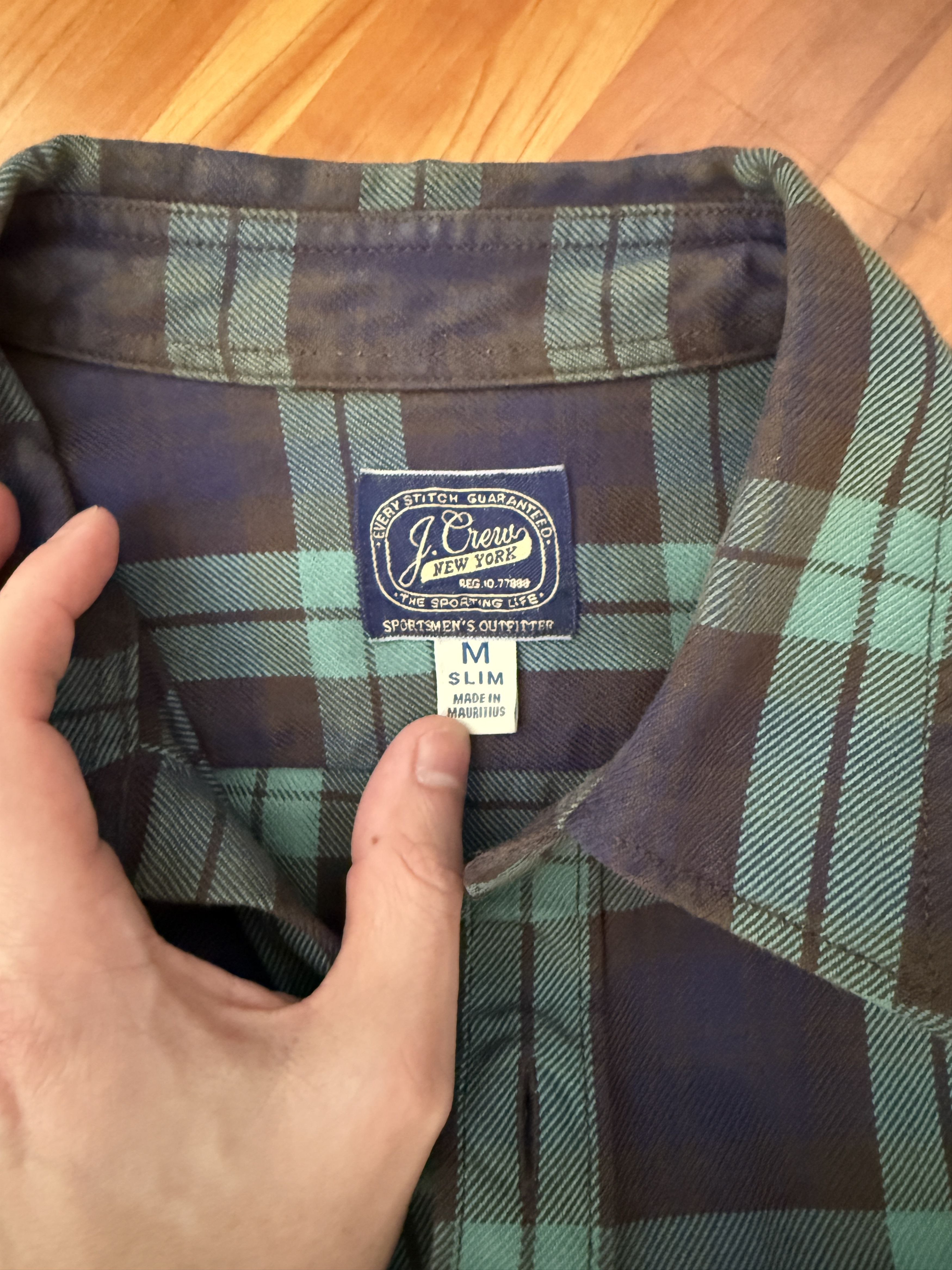 J.Crew J.Crew Flannel Button-up Size US M / EU 48-50 / 2 - 5 Thumbnail
