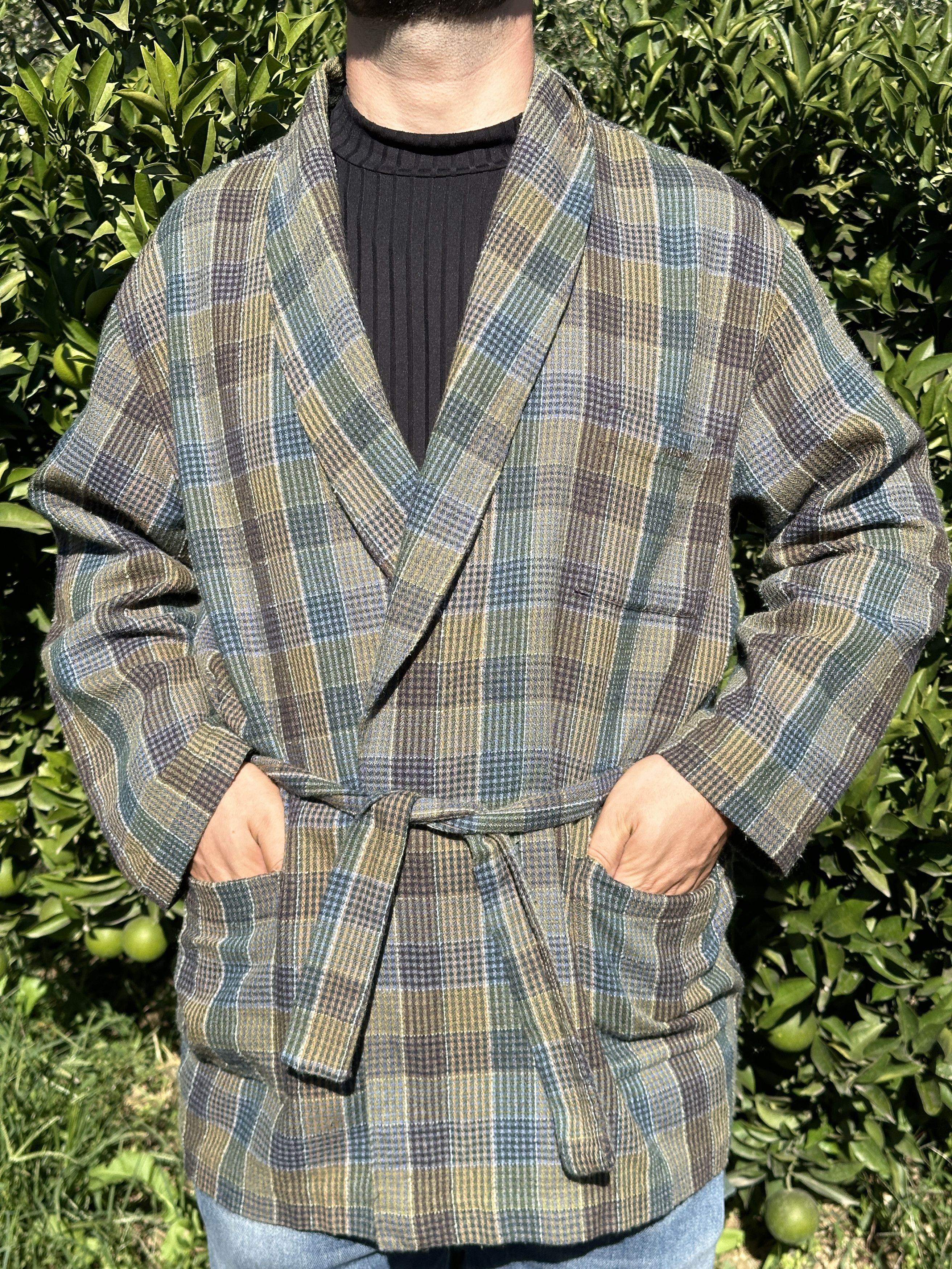 Missoni Bathrobe Missoni 3D Knit Stripe Retro Light Robe Size 52 L Size US L / EU 52-54 / 3 - 5 Thumbnail