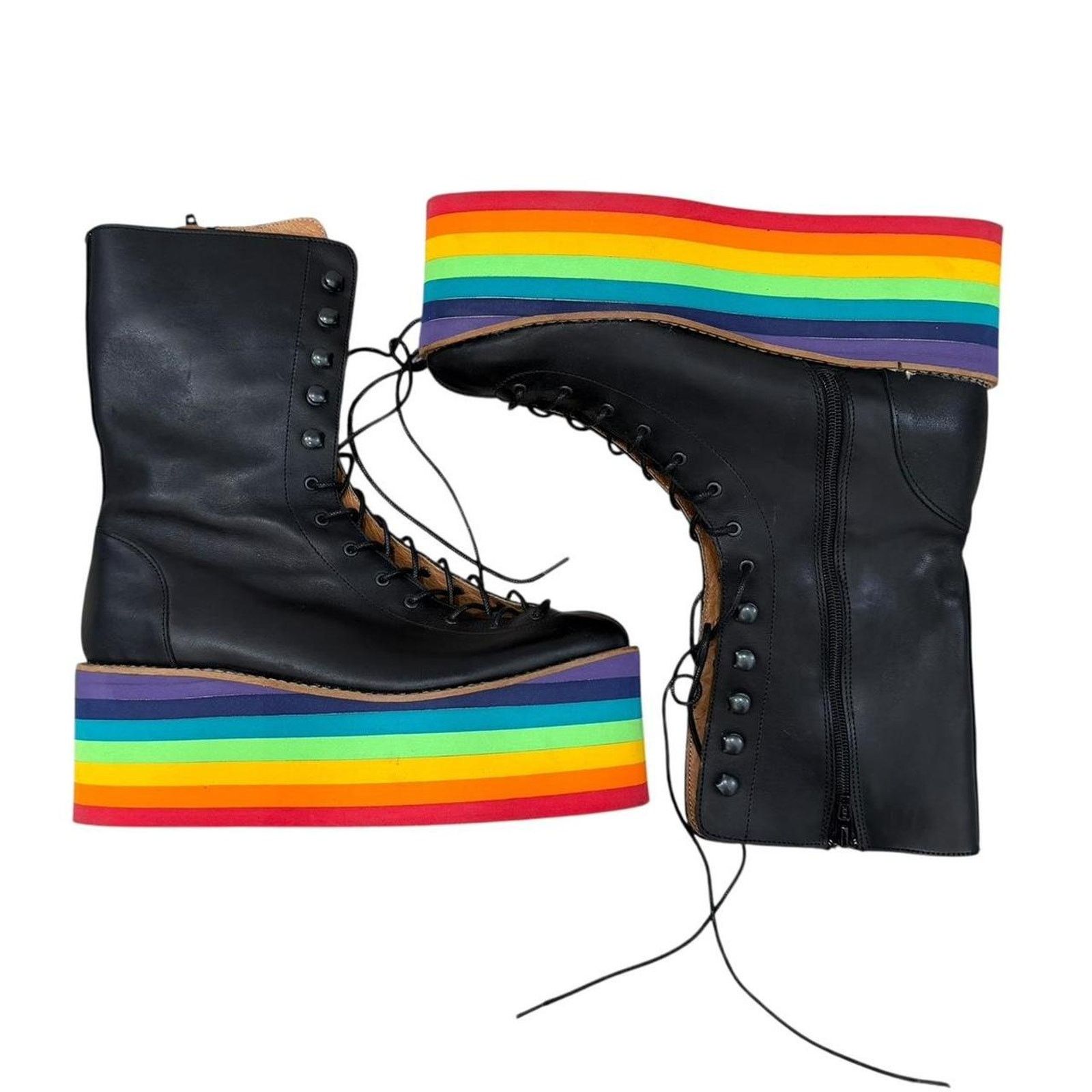 ASHISH Ashish aw12 rainbow platform boots Size US 9.5 / IT 39.5 - 1 Thumbnail