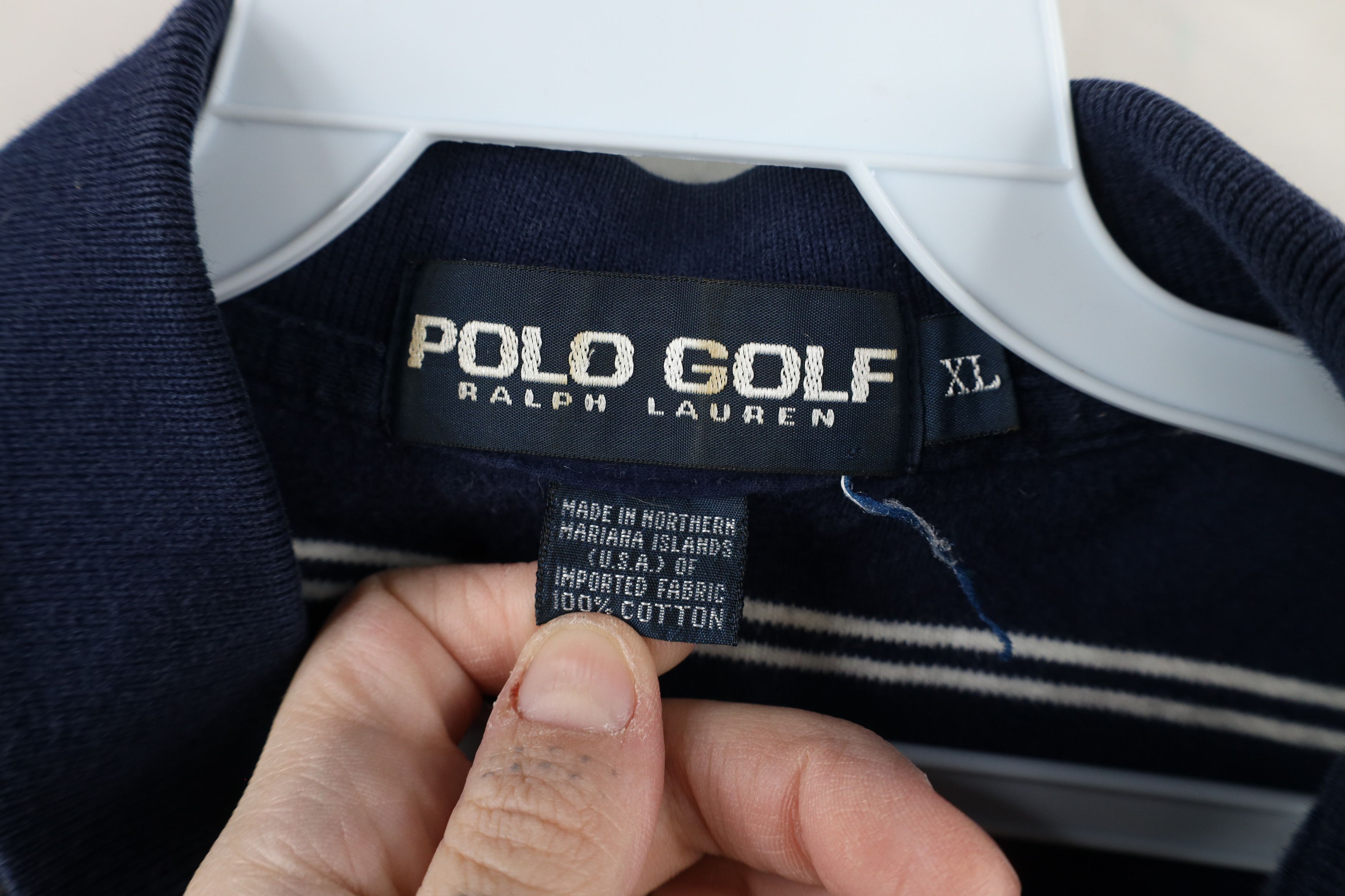 Ralph Lauren × Vintage Vintage 90s Polo Golf Ralph Lauren Collared Polo Shirt USA Size US XL / EU 56 / 4 - 6 Thumbnail