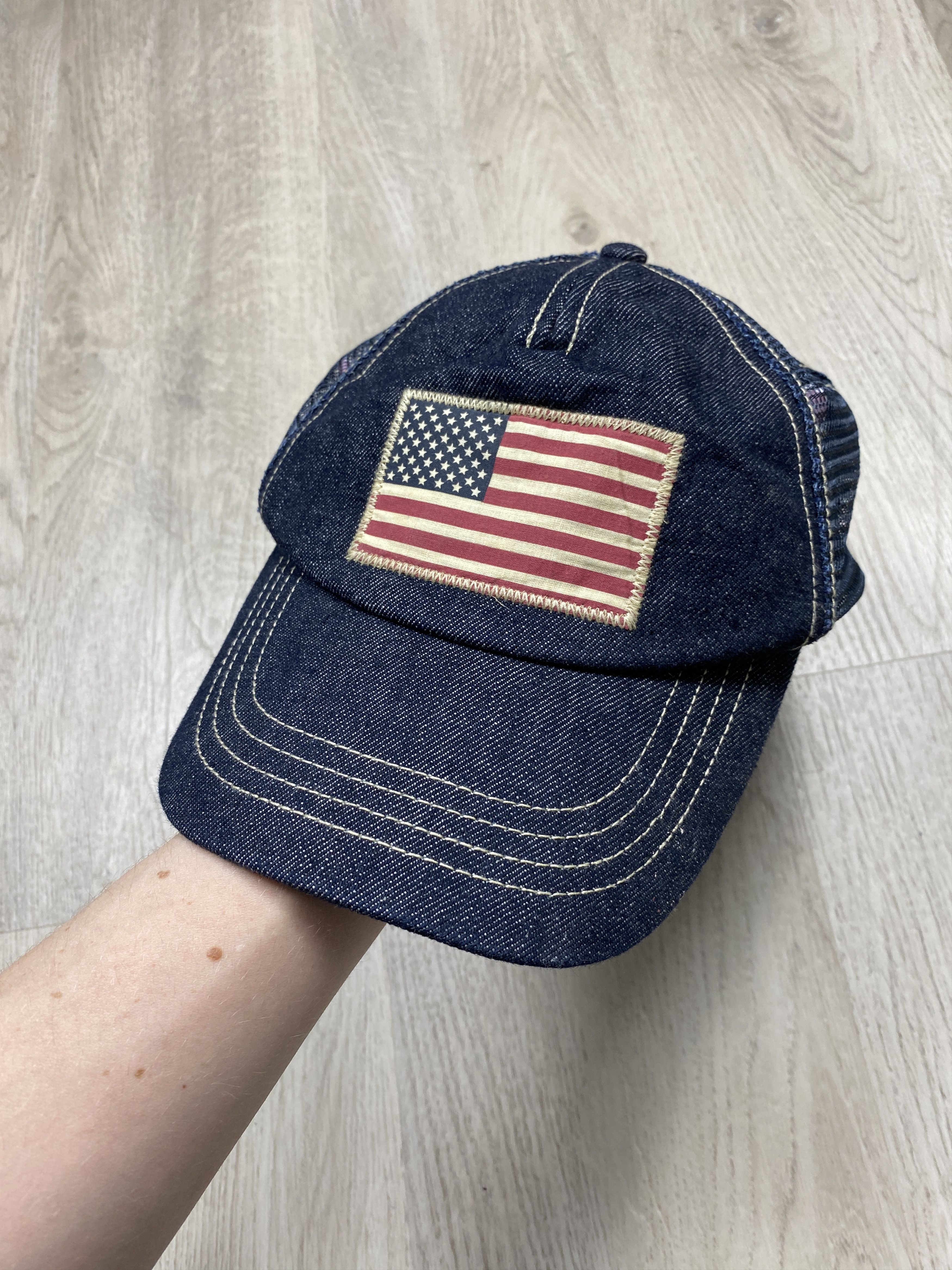 Polo Ralph Lauren Polo Ralph Lauren USA Vintage Mens Trucker Hat Cap Snapback Size ONE SIZE - 1 Thumbnail
