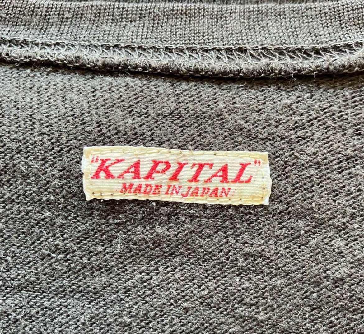 Japanese Brand × Kapital Kapital “ Smile” long sleeve T-shirt Size US S / EU 44-46 / 1 - 5 Thumbnail
