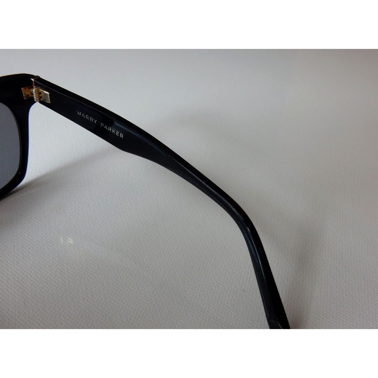 Parker VINTAGE Warby Parker Sunglasses FRAMES ONLY 49[]20 145 Hunt Black Men Adults Size ONE SIZE - 4 Thumbnail