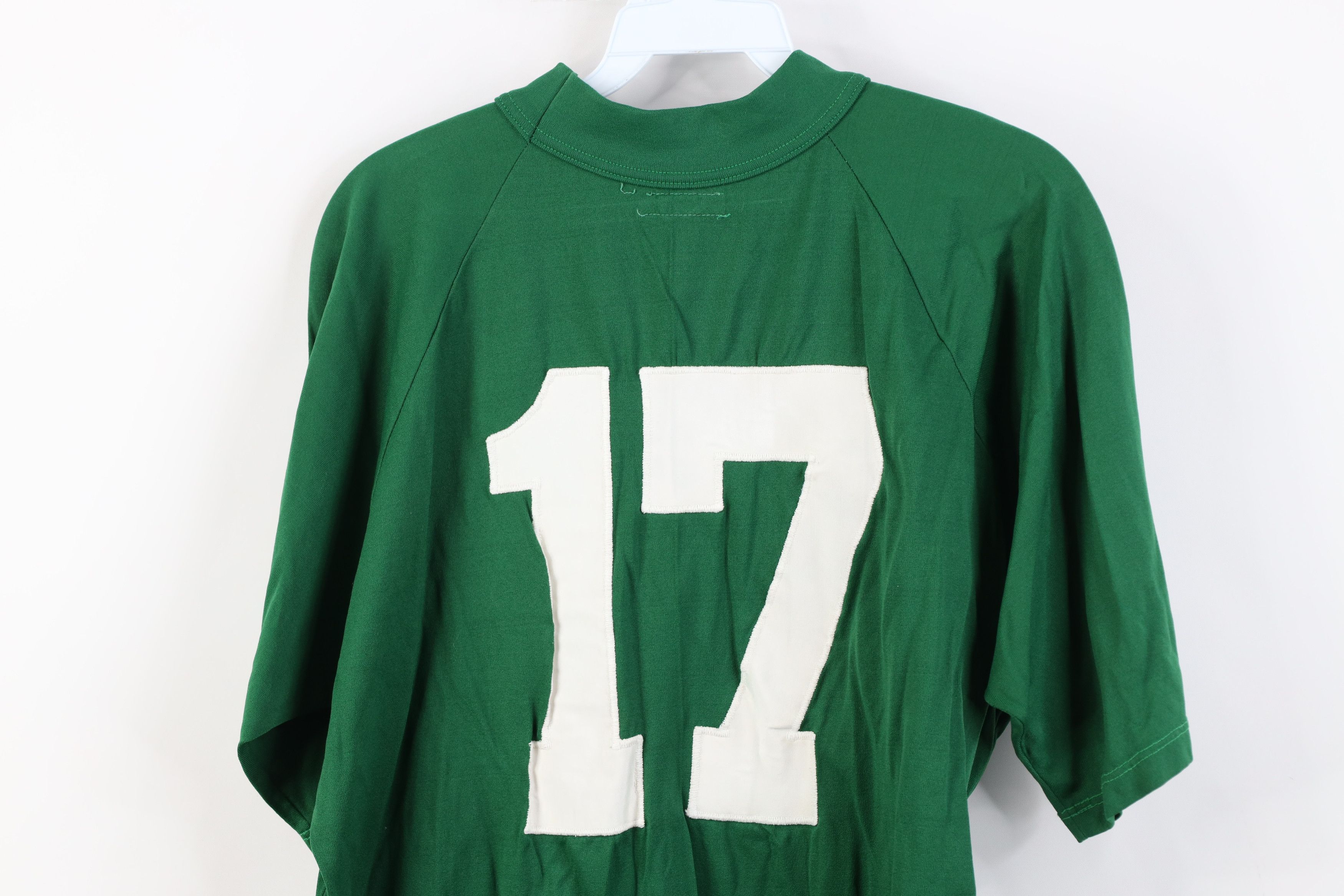 Vintage Vintage 50s 60s Streetwear Mock Neck Jersey T-Shirt USA Size US XL / EU 56 / 4 - 14 Thumbnail