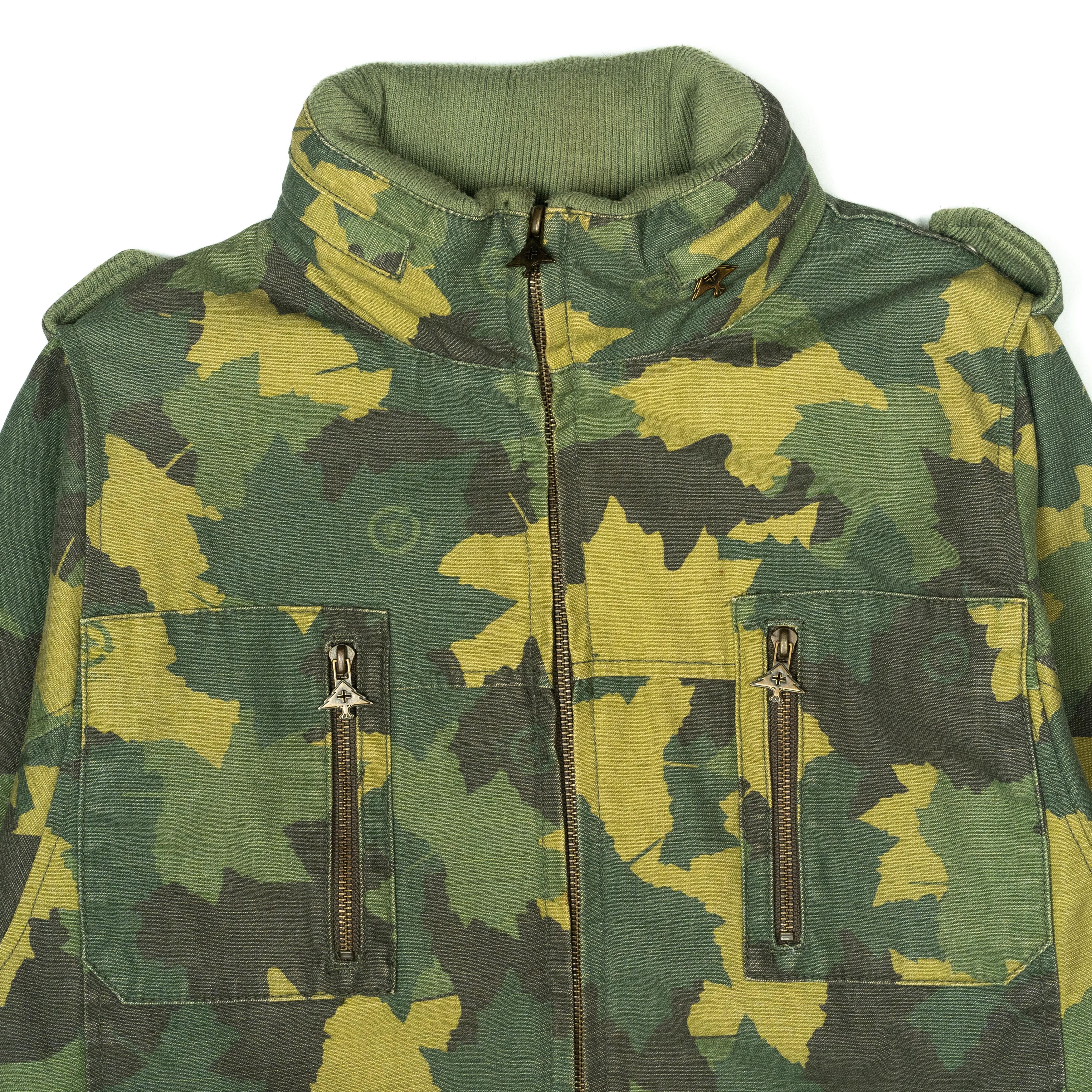 LRG LRG Maple Leaf Pattern Military Jacket Size US XL / EU 56 / 4 - 4 Thumbnail