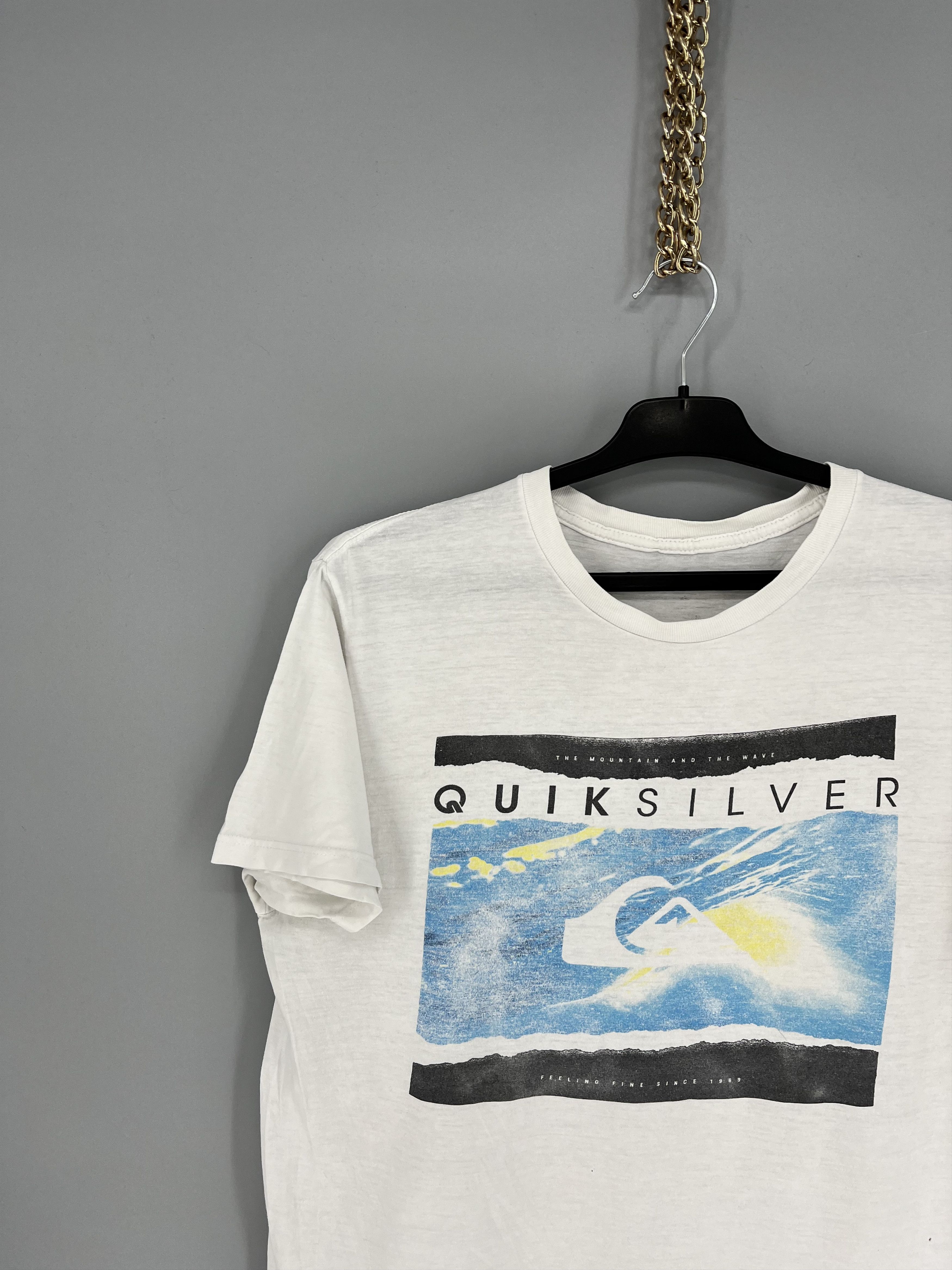 Other Vintage Quiksilver T-Shirt Medium Gray Surf Skateboard y2k Size US M / EU 48-50 / 2 - 4 Thumbnail