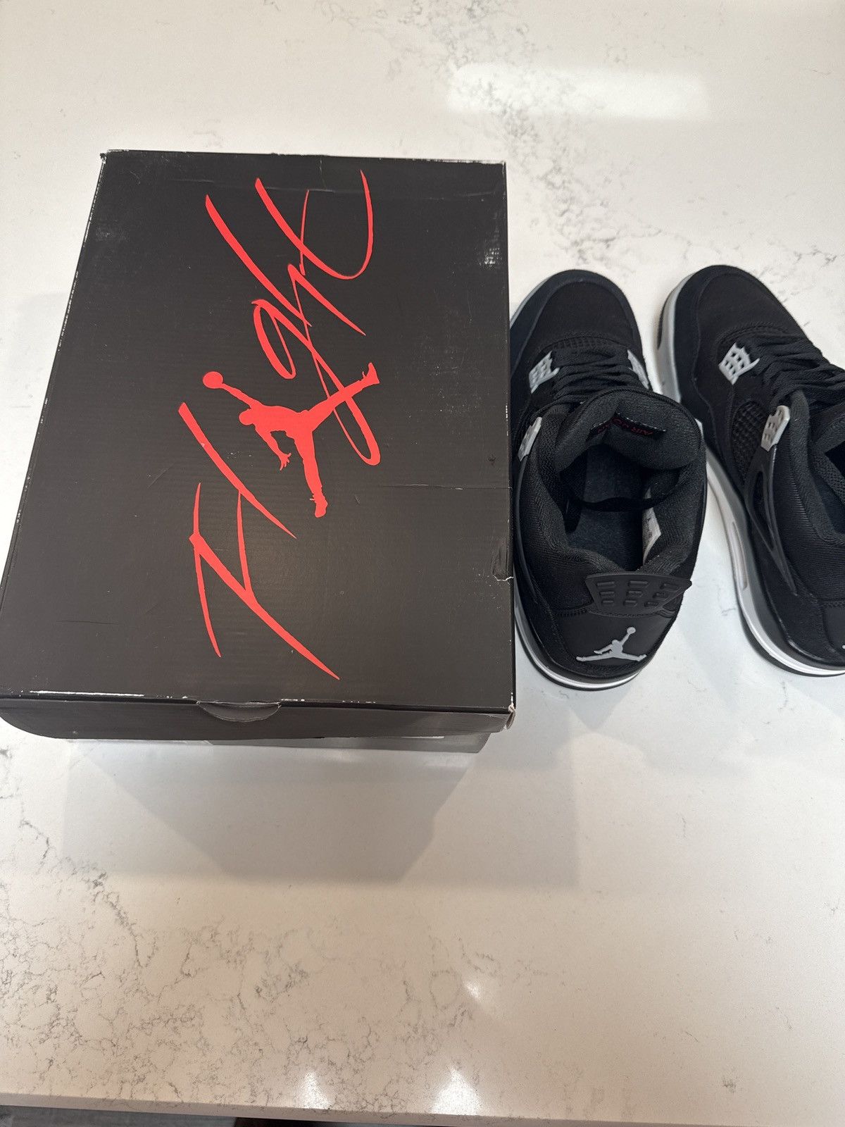 Nike Jordan 4 Retro SE Black Canvas Size US 11 / EU 44 - 8 Thumbnail