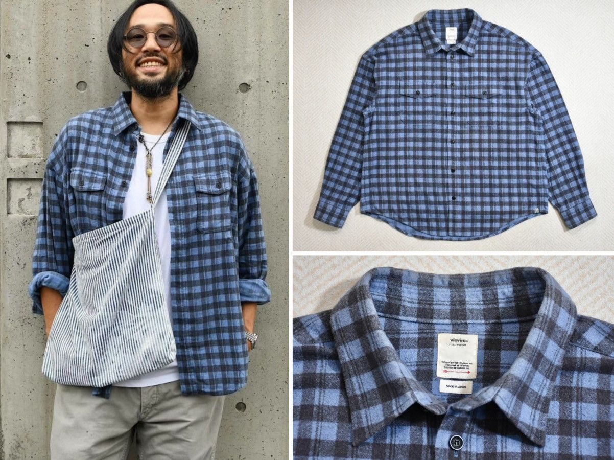 Visvim Visvim 22aw Pioneer Khadi Check size3 Size US L / EU 52-54 / 3 - 1 Thumbnail