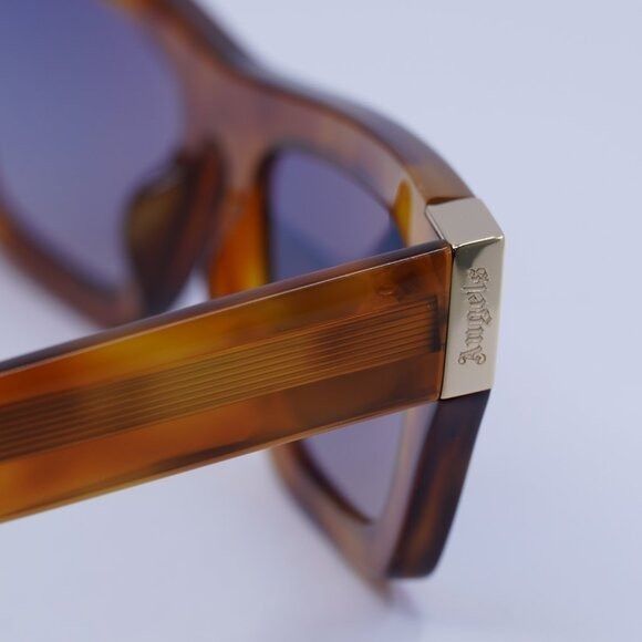 Palm Angels Palm Angels PERI10K MALIBU 6E49 Sunglasses Havana Cat Eye Size ONE SIZE - 8 Thumbnail