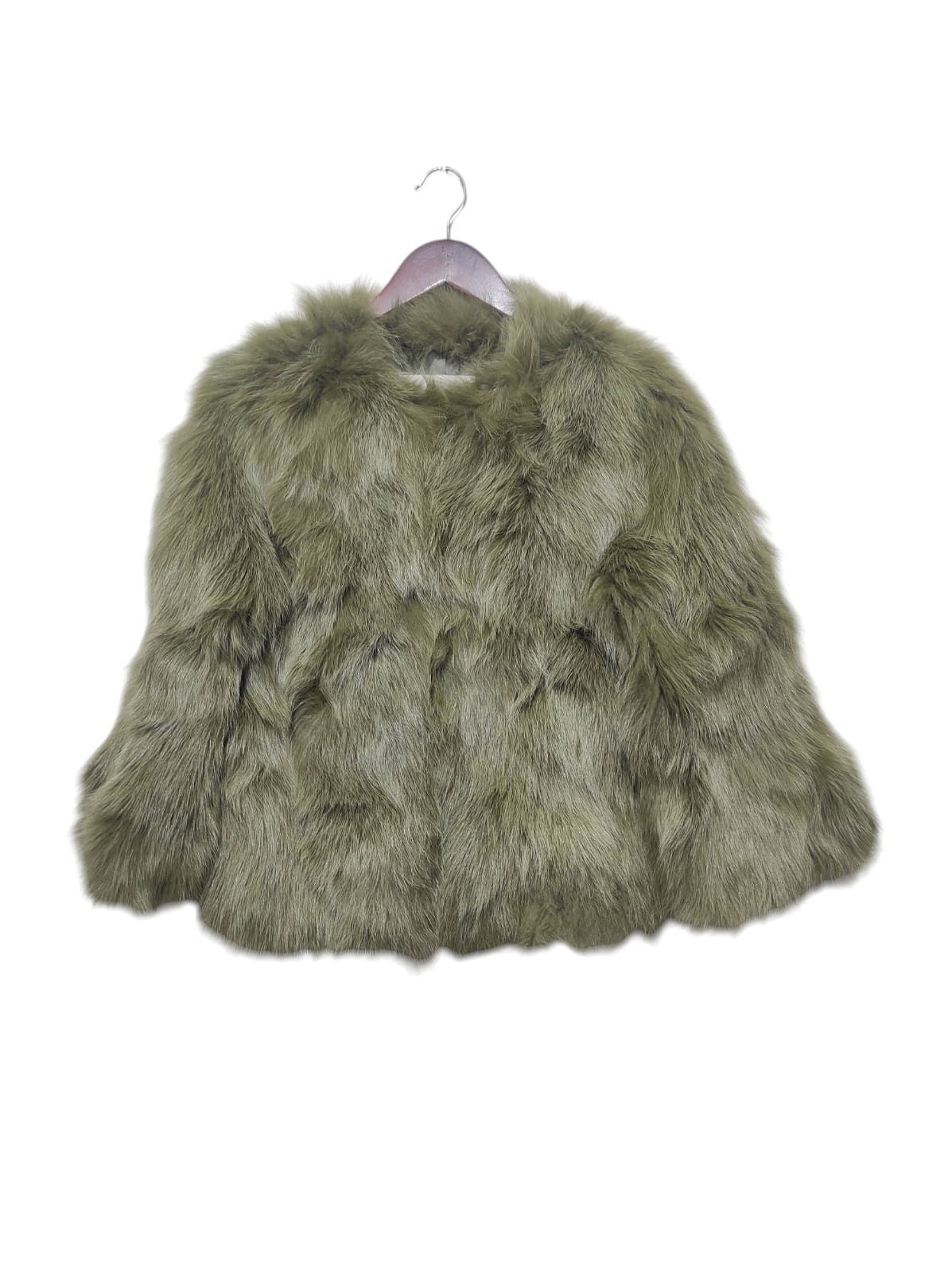 If Six Was Nine Li Hua Faux Fur Designer Winter Parka Coat Size S / US 4 / IT 40 - 1 Thumbnail