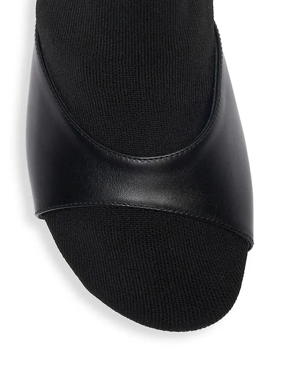 Balenciaga o1bcso1str0225 Sock 50mm Booties in Black Size US 8.5 / IT 38.5 - 2 Thumbnail