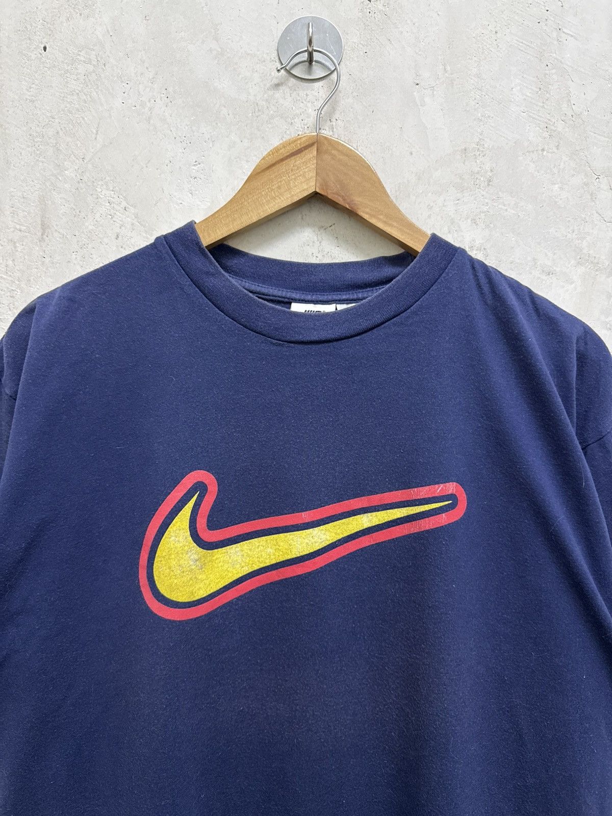 Nike Vintage 90s Nike Air Big Shot Graphic T-Shirt Size US M / EU 48-50 / 2 - 4 Thumbnail
