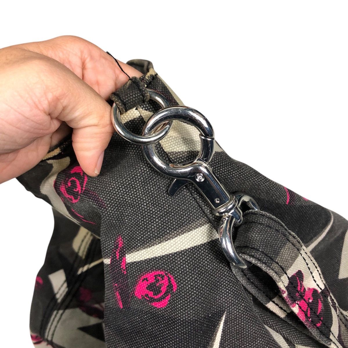 Diesel × Diesel Black Gold × Japanese Brand 📌Handbag/Shoulder Bag Diesel Over Print Design Size ONE SIZE - 12 Thumbnail